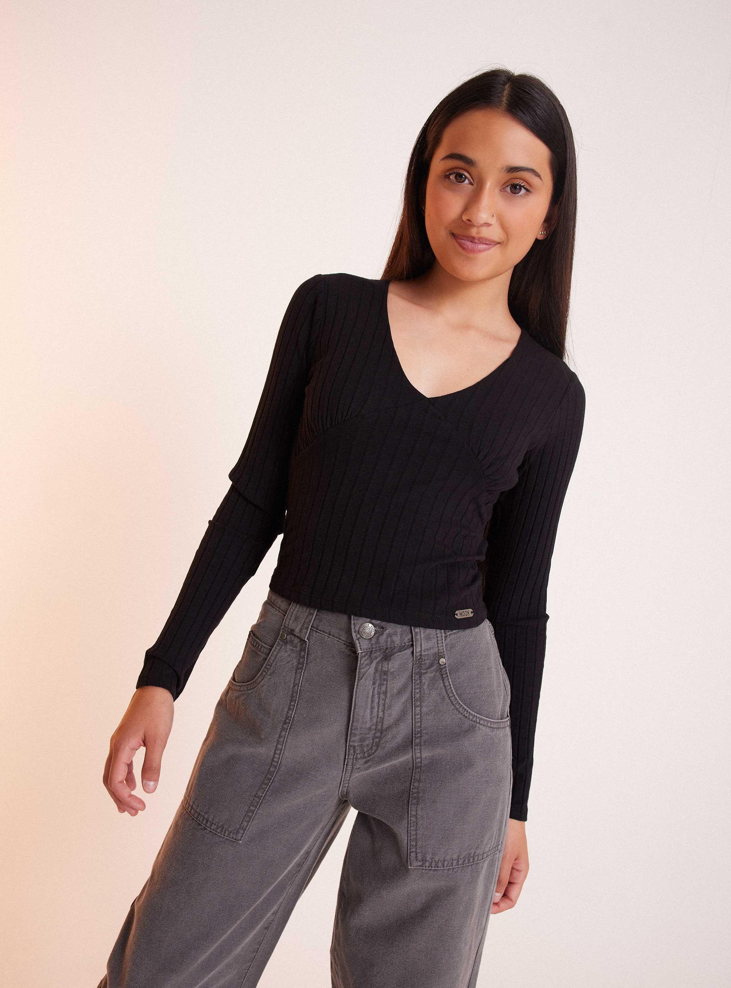 Polera con Amarra en la Espalda-0