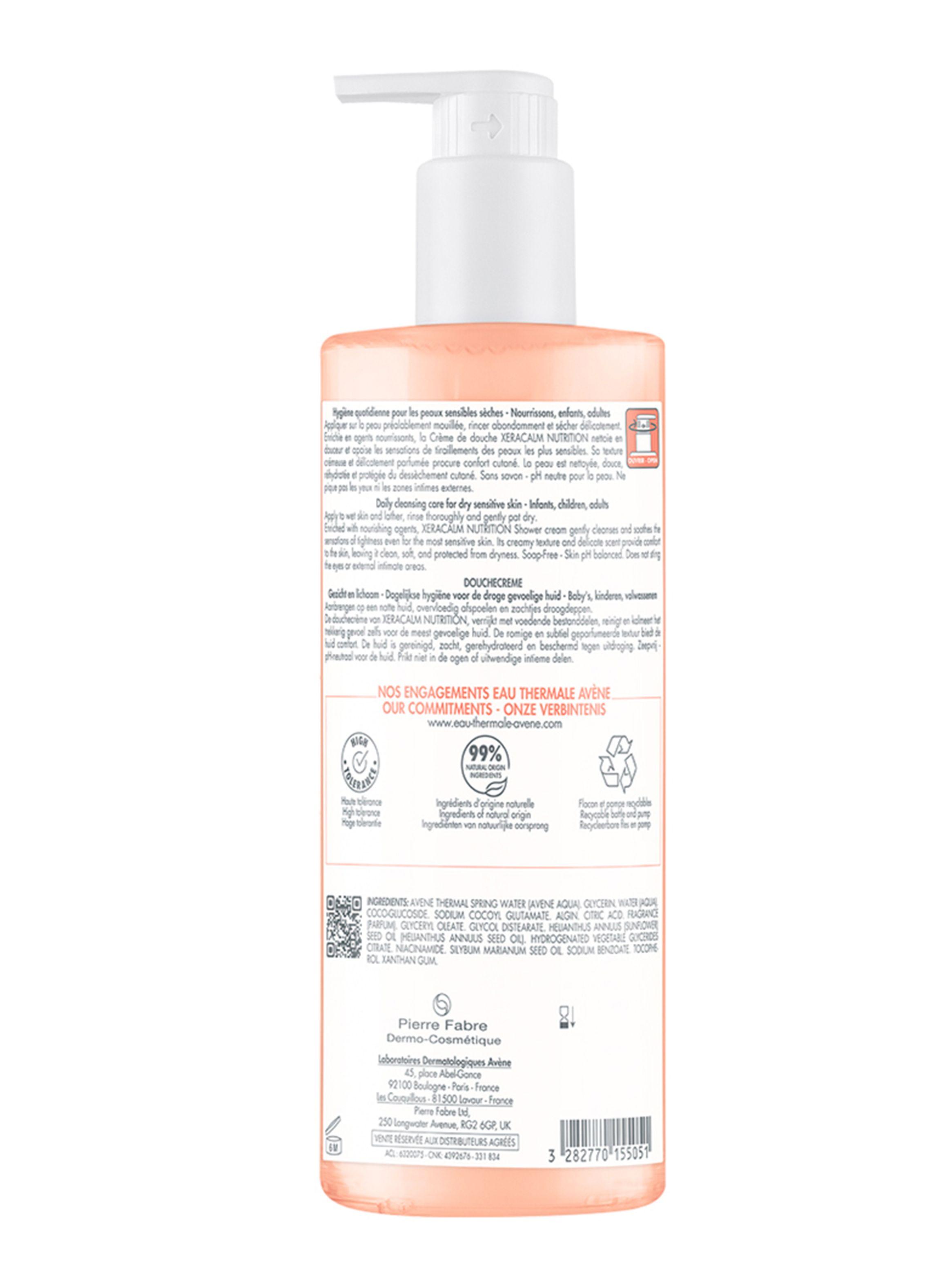 Jabón Xeracalm Nutrition crema de ducha 500 ml-3