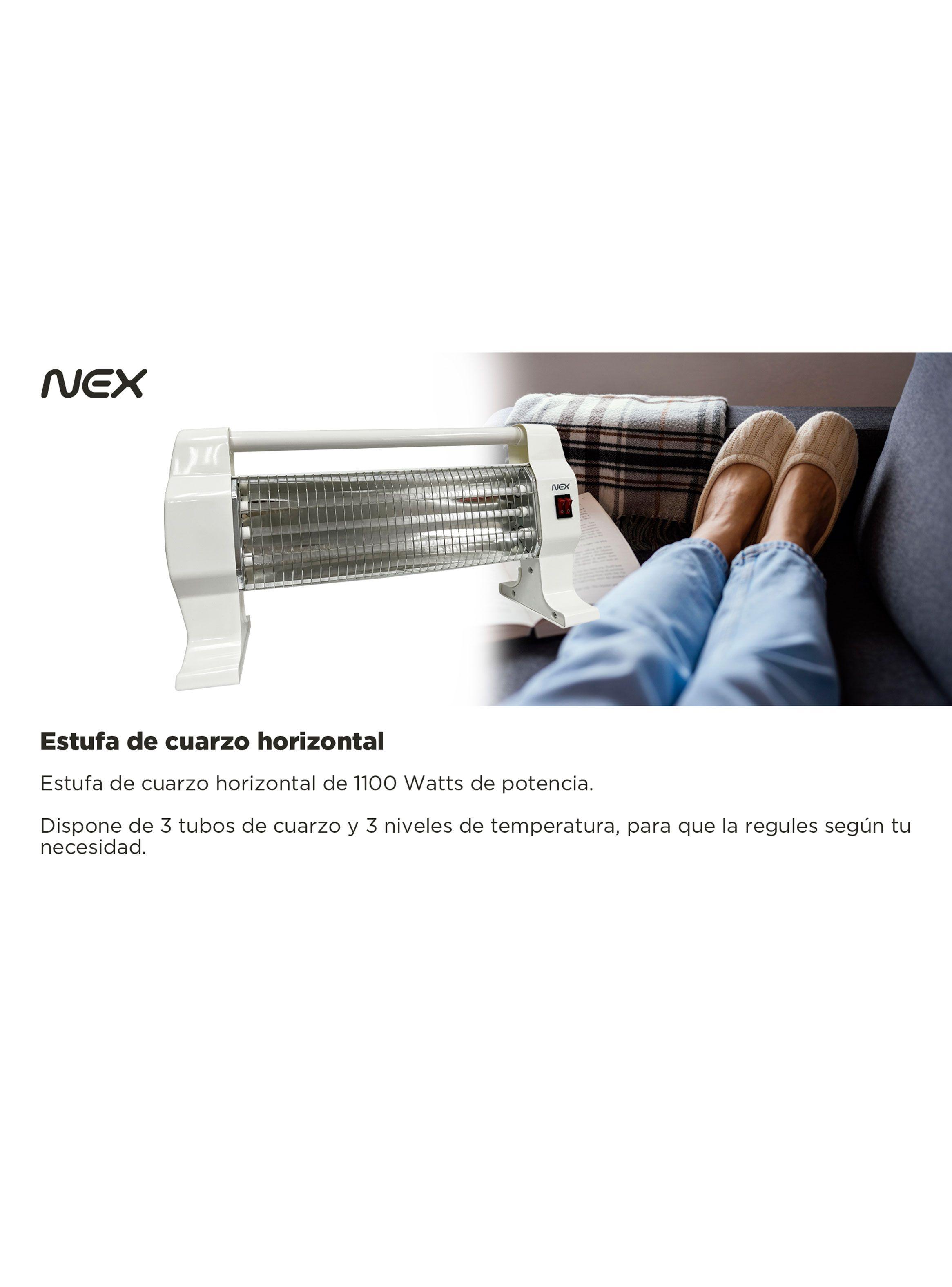 Estufa Cuarzo Horizontal 1100W SMBQ12H1-6