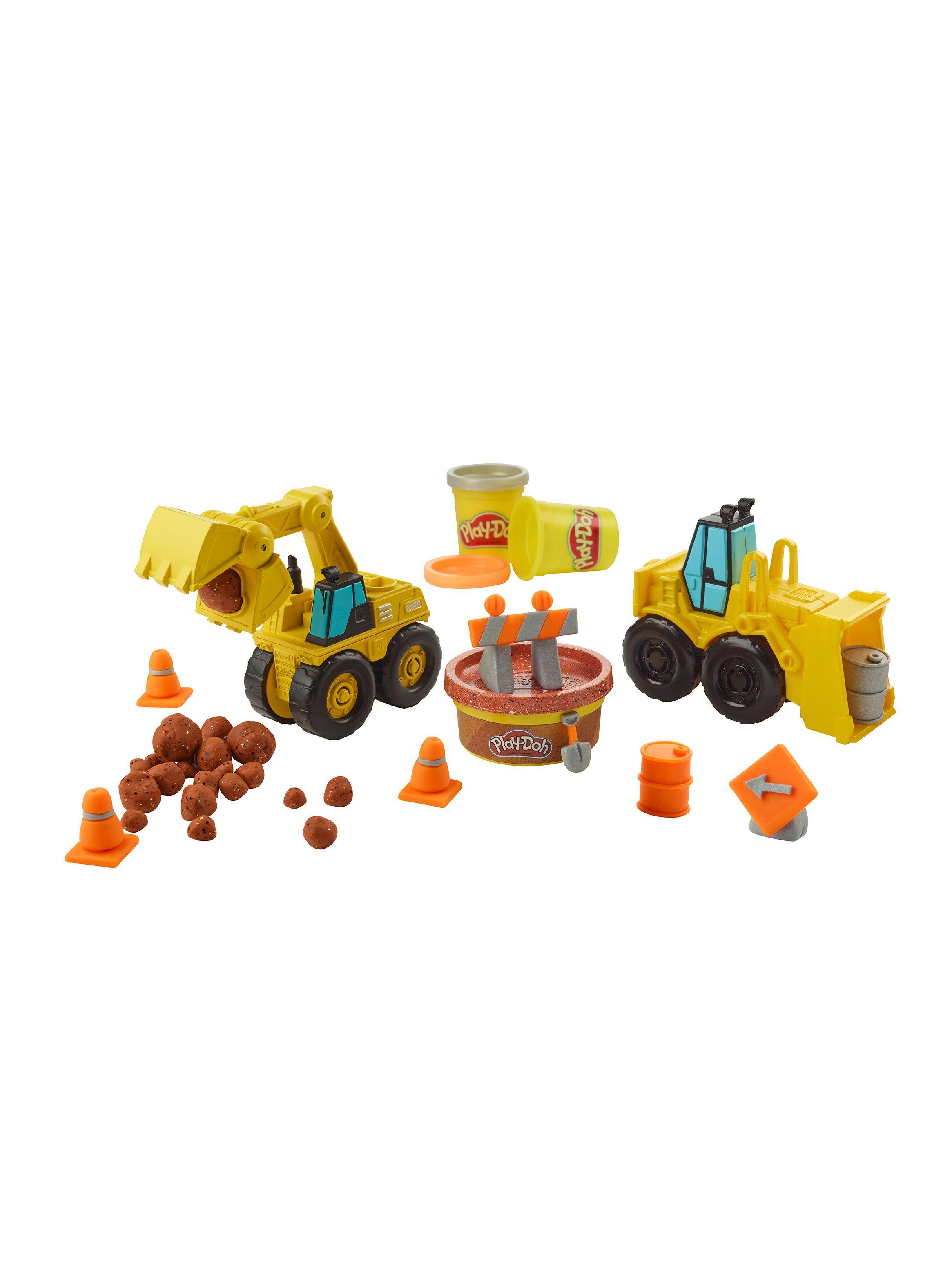 Juego de Creación Excavadora y Cargadora PlayDoh-1