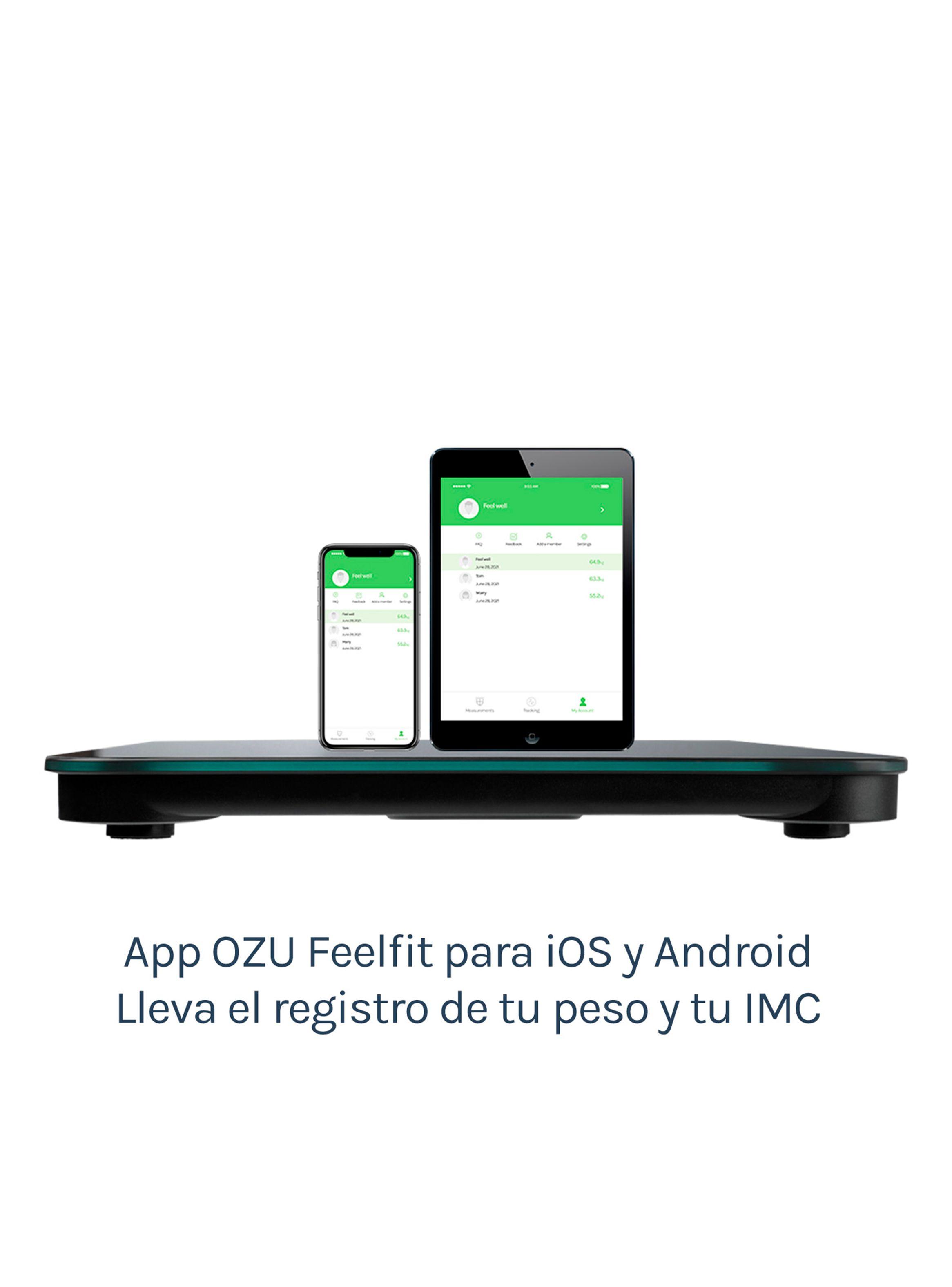 Balanza Corporal Inteligente Compacta-4