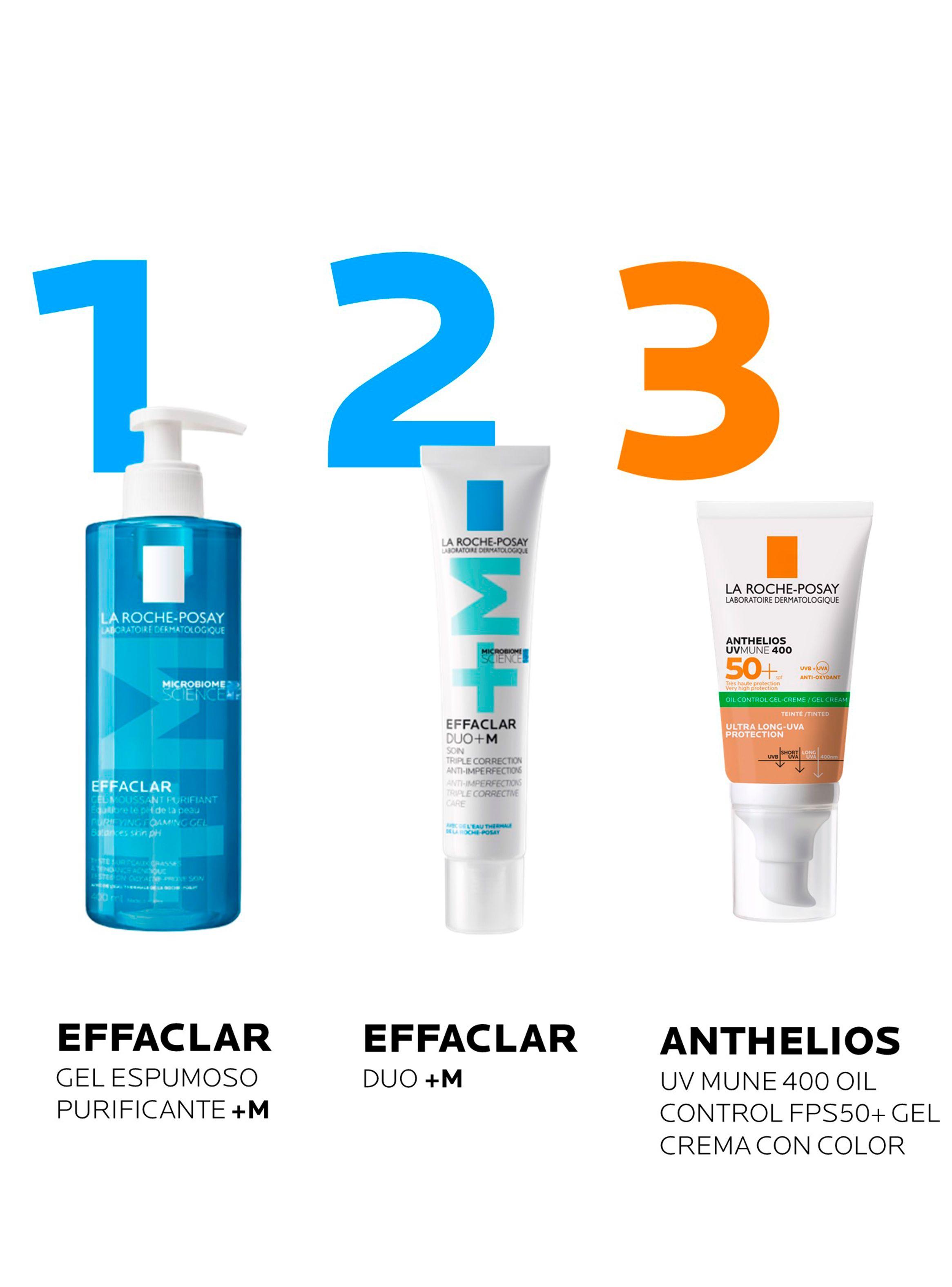 Protector Solar Rostro Anthelios UV Mune 400 Oil Control Gel Crema con Color FPS50+ 50 ml-6