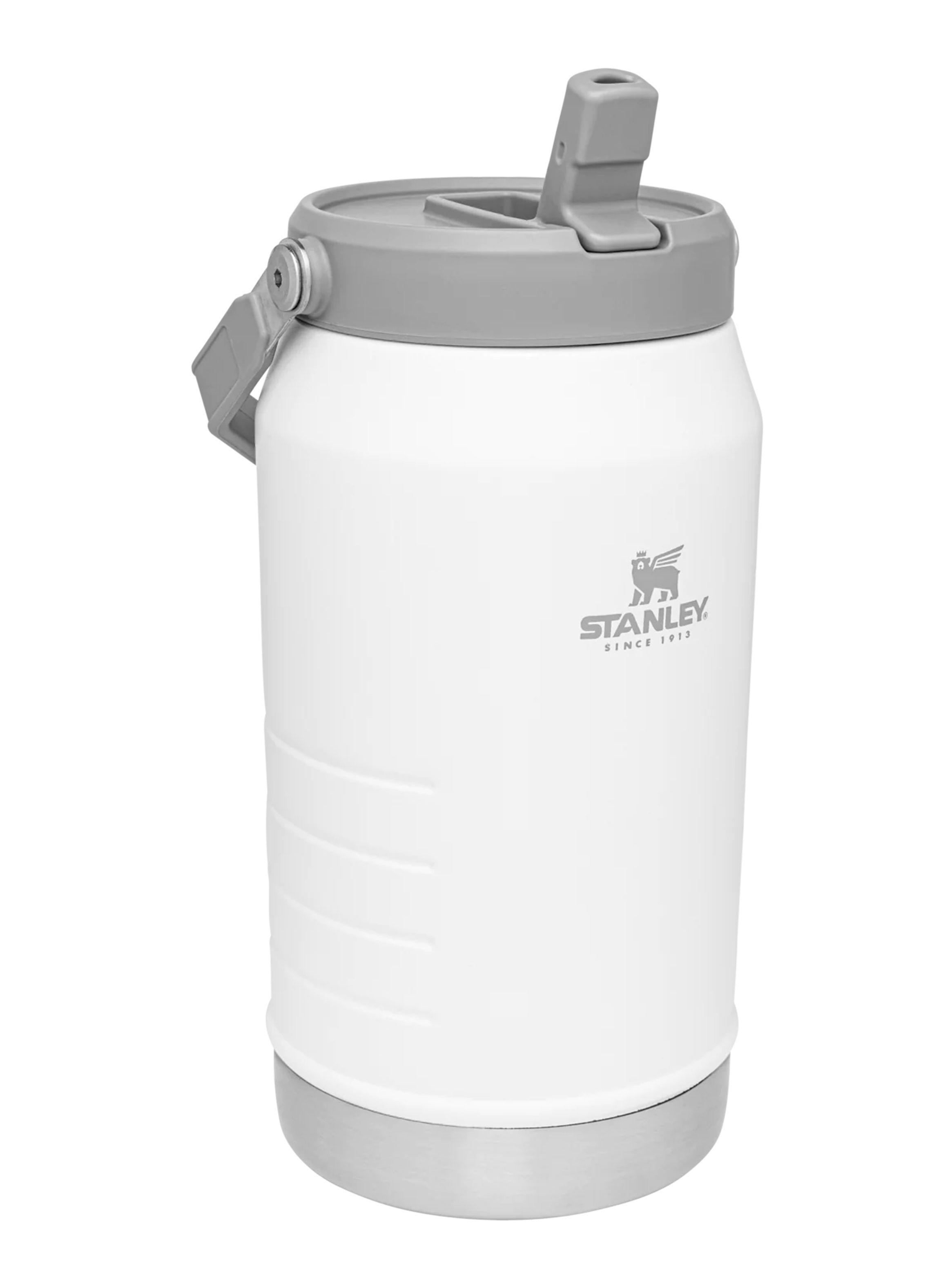 Botellón Hidratación con Bombilla Blanco 1.9 Litros-1