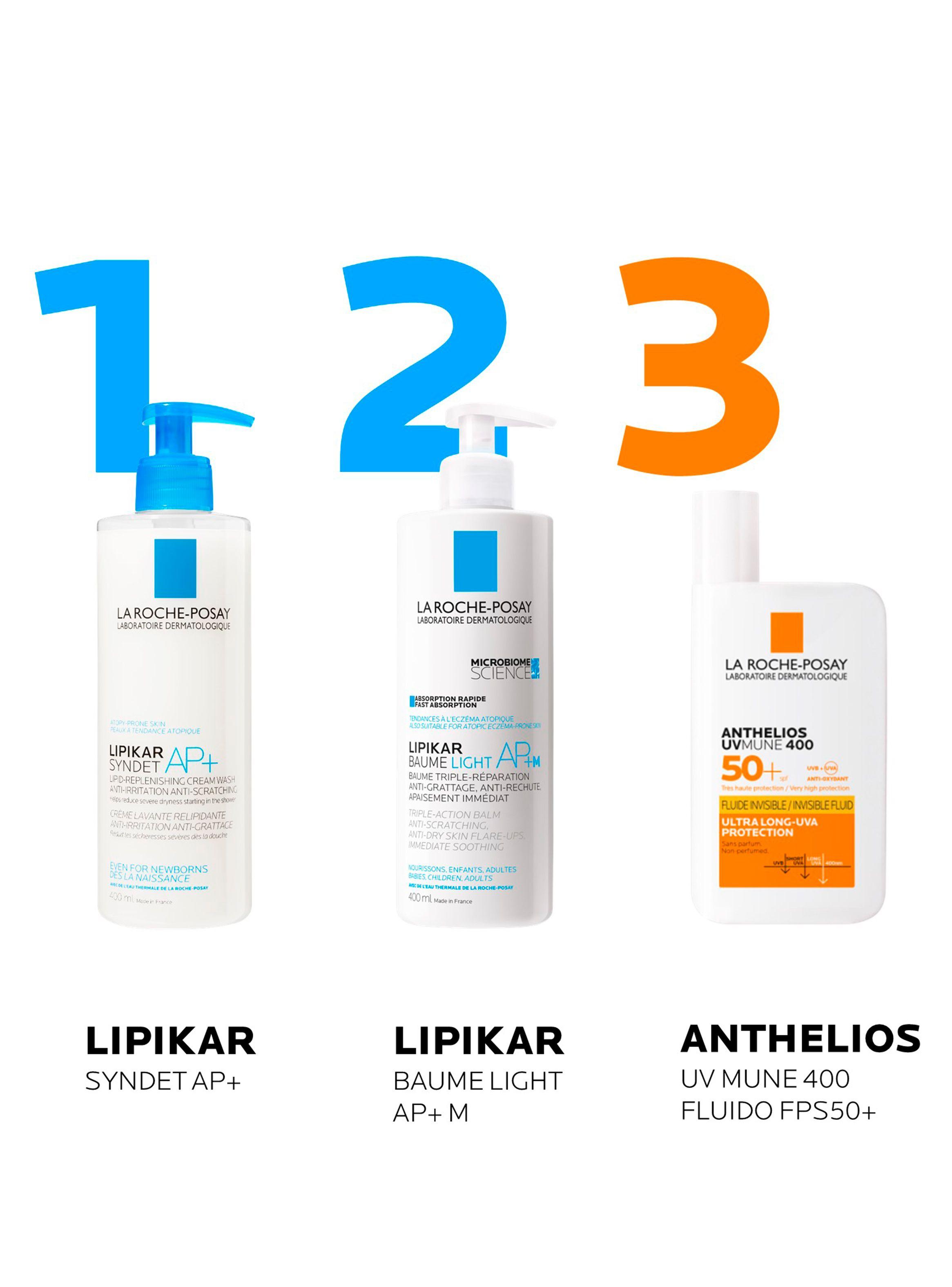 Limpiador Corporal Lipikar Syndet AP+ 400 ml-6