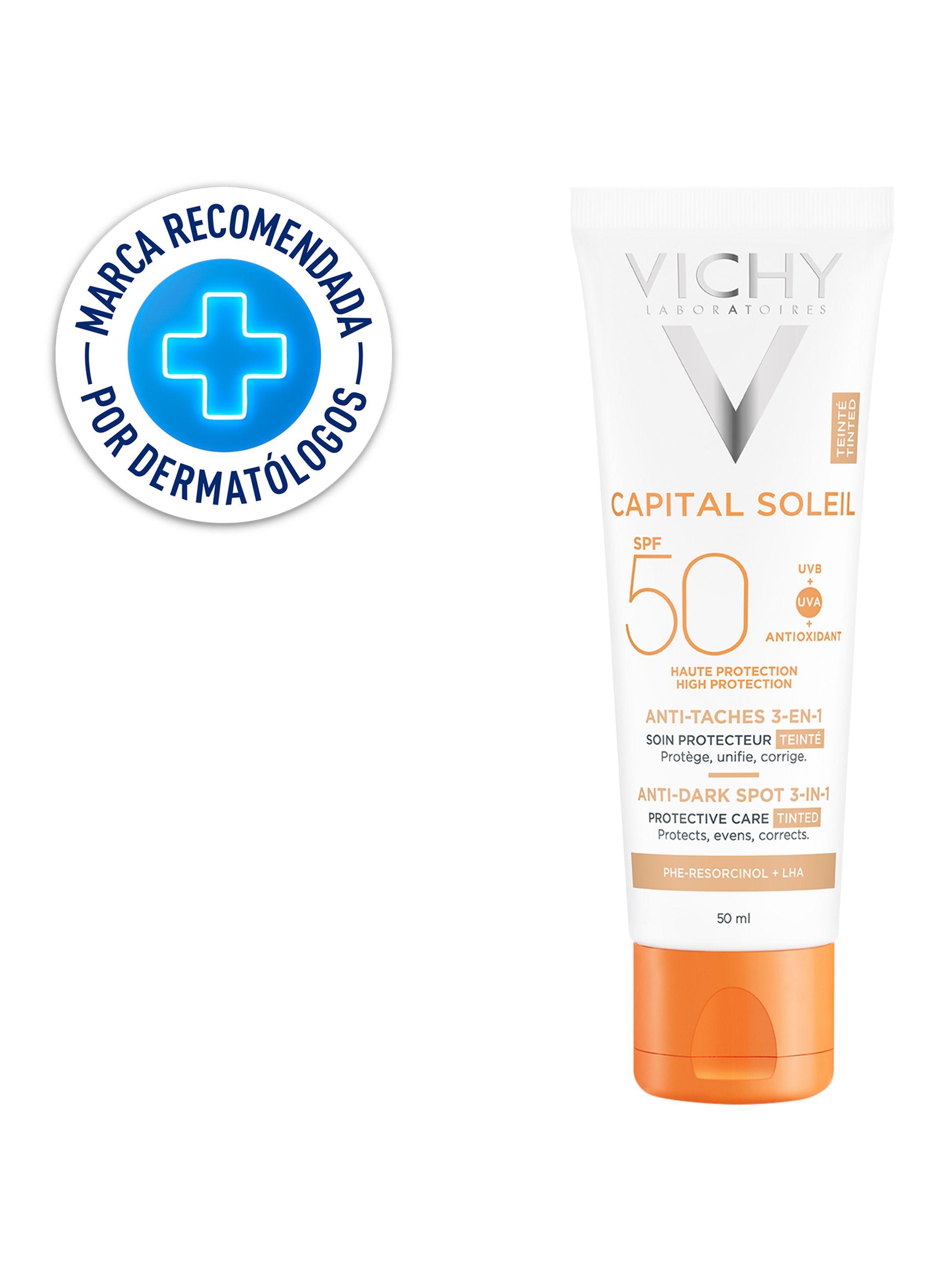 Bloqueador Vichy Solar Ideal Soleil Anti-Manchas FPS 50-1