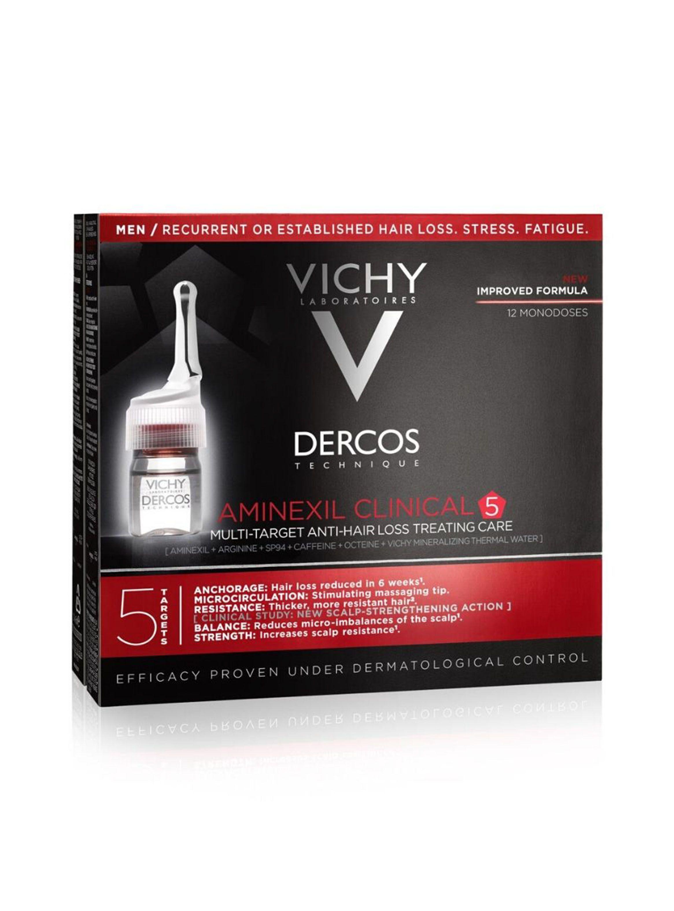 Crema Vichy Tratamiento Dercos Aminexil Clinical Hombre-2