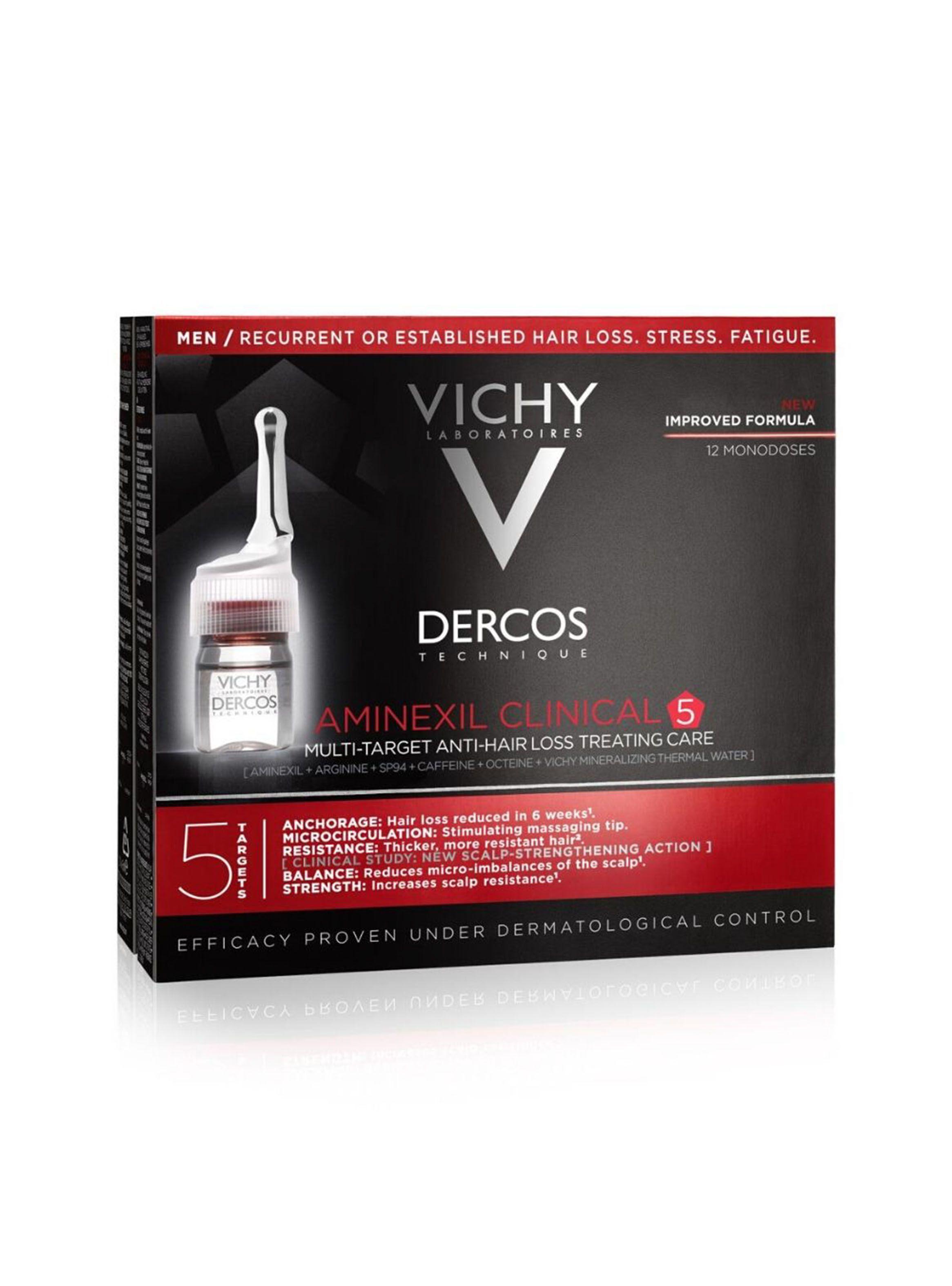 Crema Vichy Tratamiento Dercos Aminexil Clinical Hombre-0