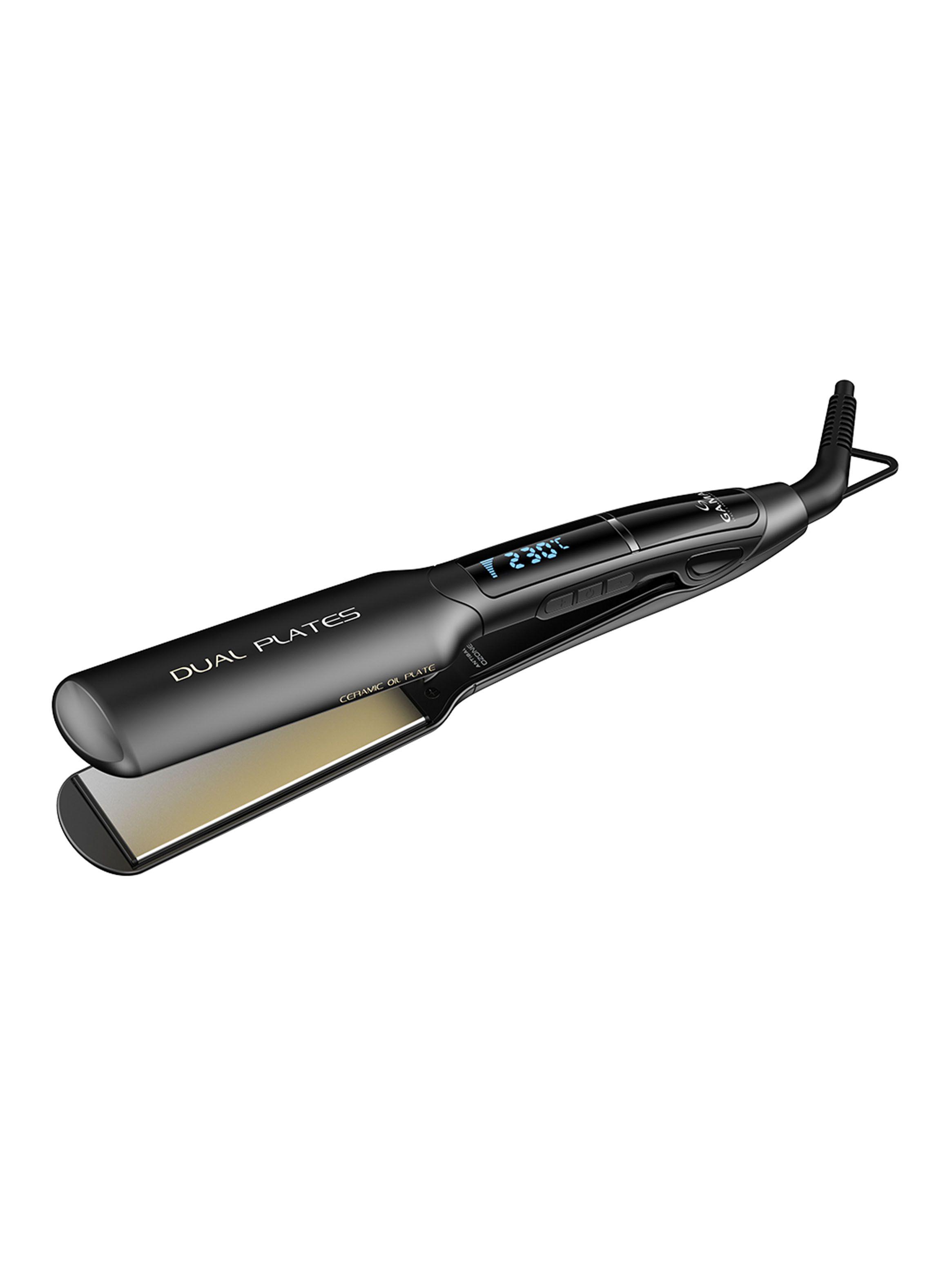 Alisador de Pelo X-Wide Dual Plate 4D Digital-1