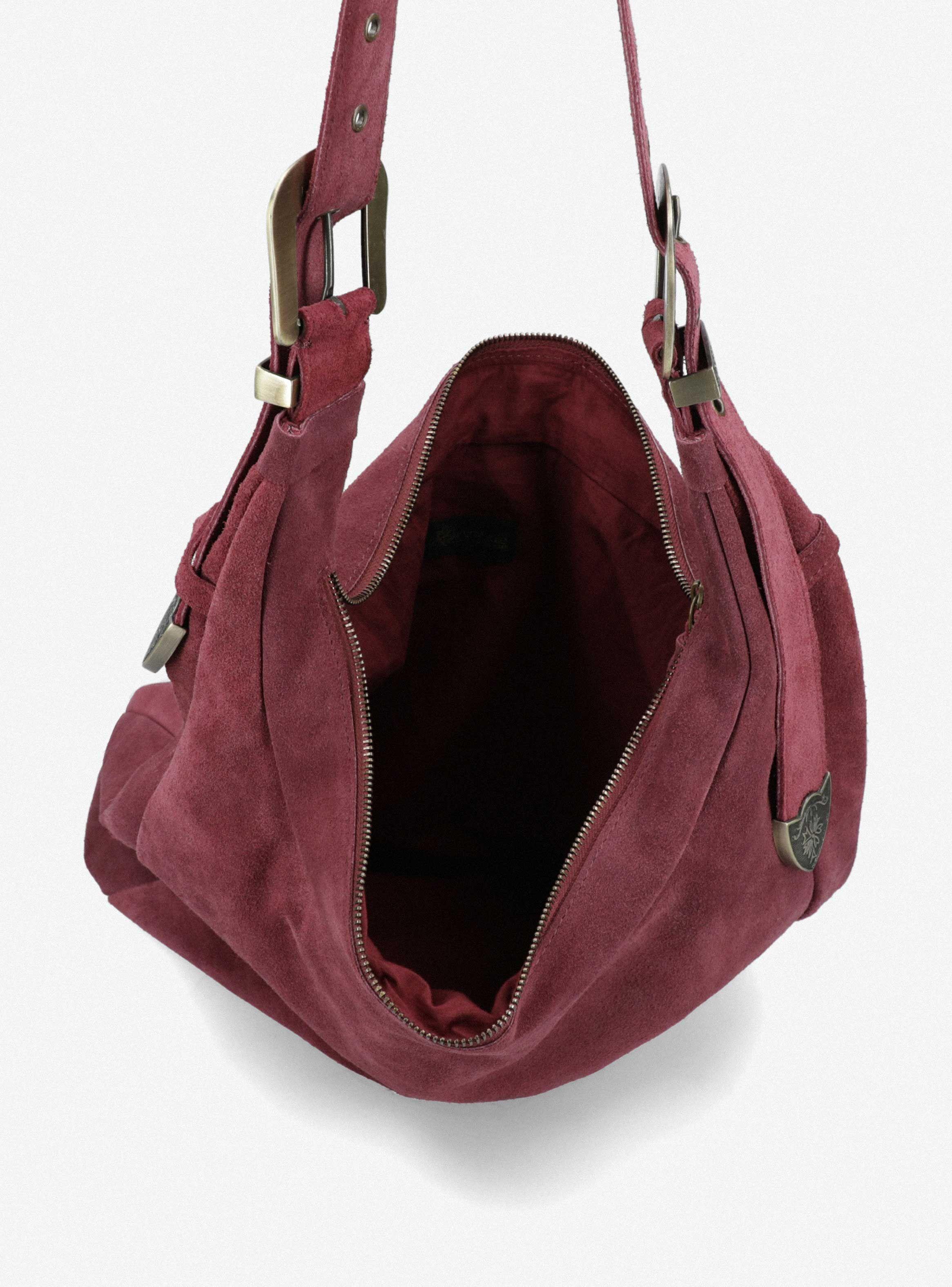Cartera Tote Suede Hebillas-5