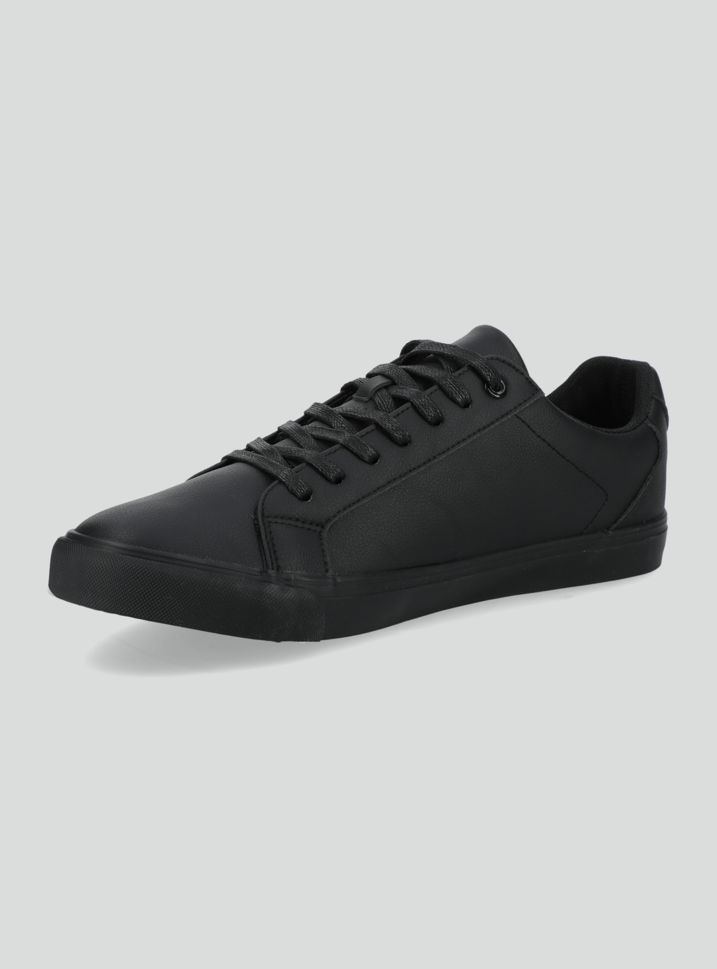 Zapatilla Urbana Efecto Cuero Hombre-2