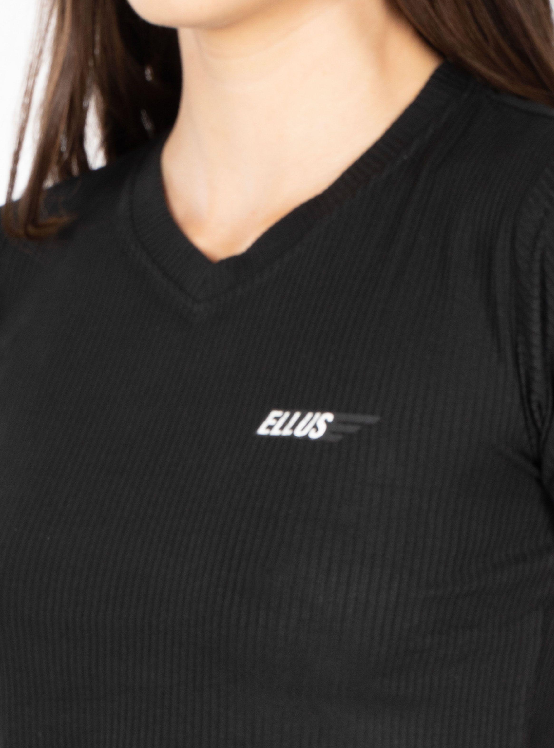 Polera Manga Corta Básica Rib V-2