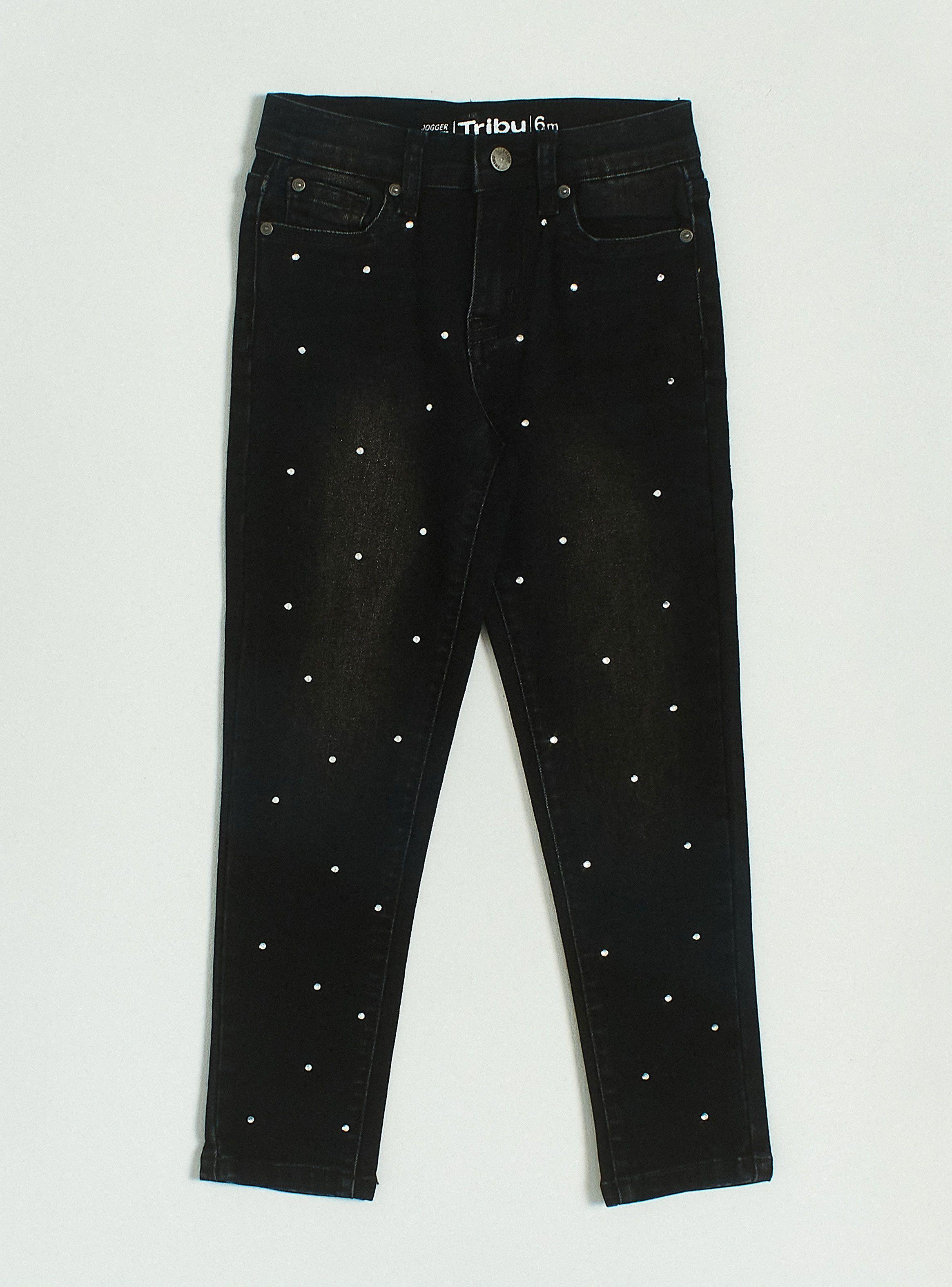 Jeans Skinny  Aplicación Strass-2