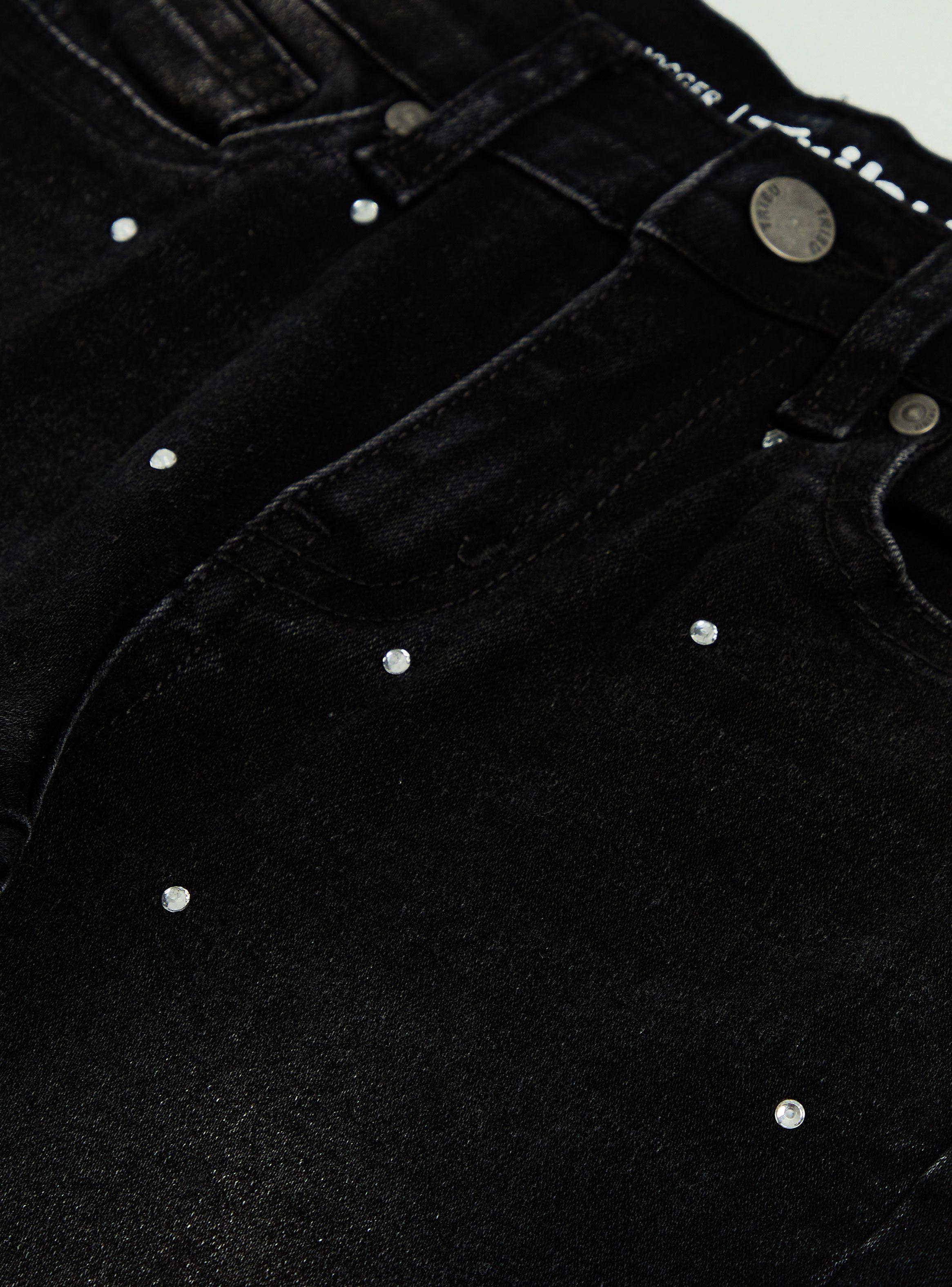 Jeans Skinny  Aplicación Strass-4