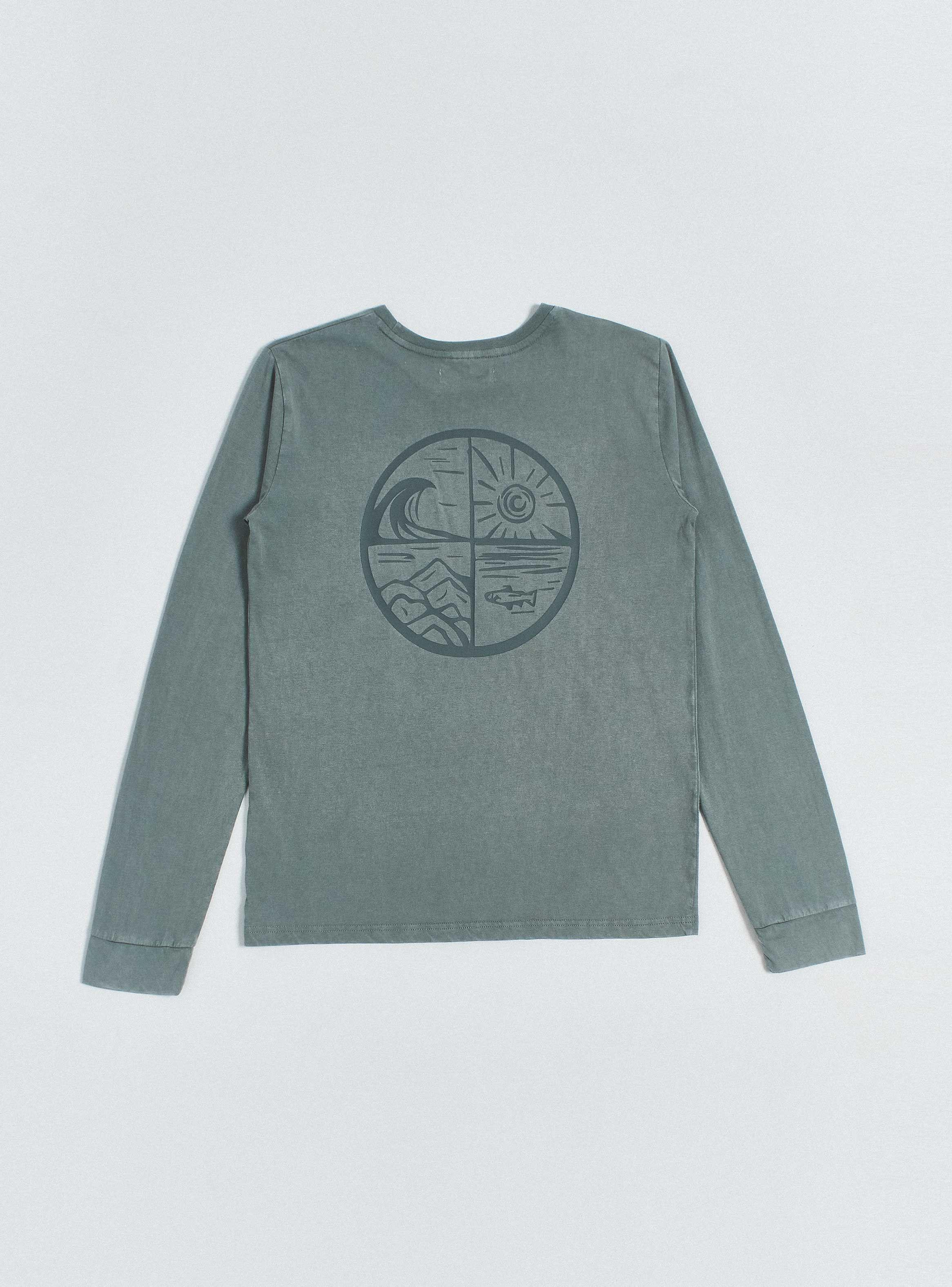 Polera Acid Wash Con Estampado-3