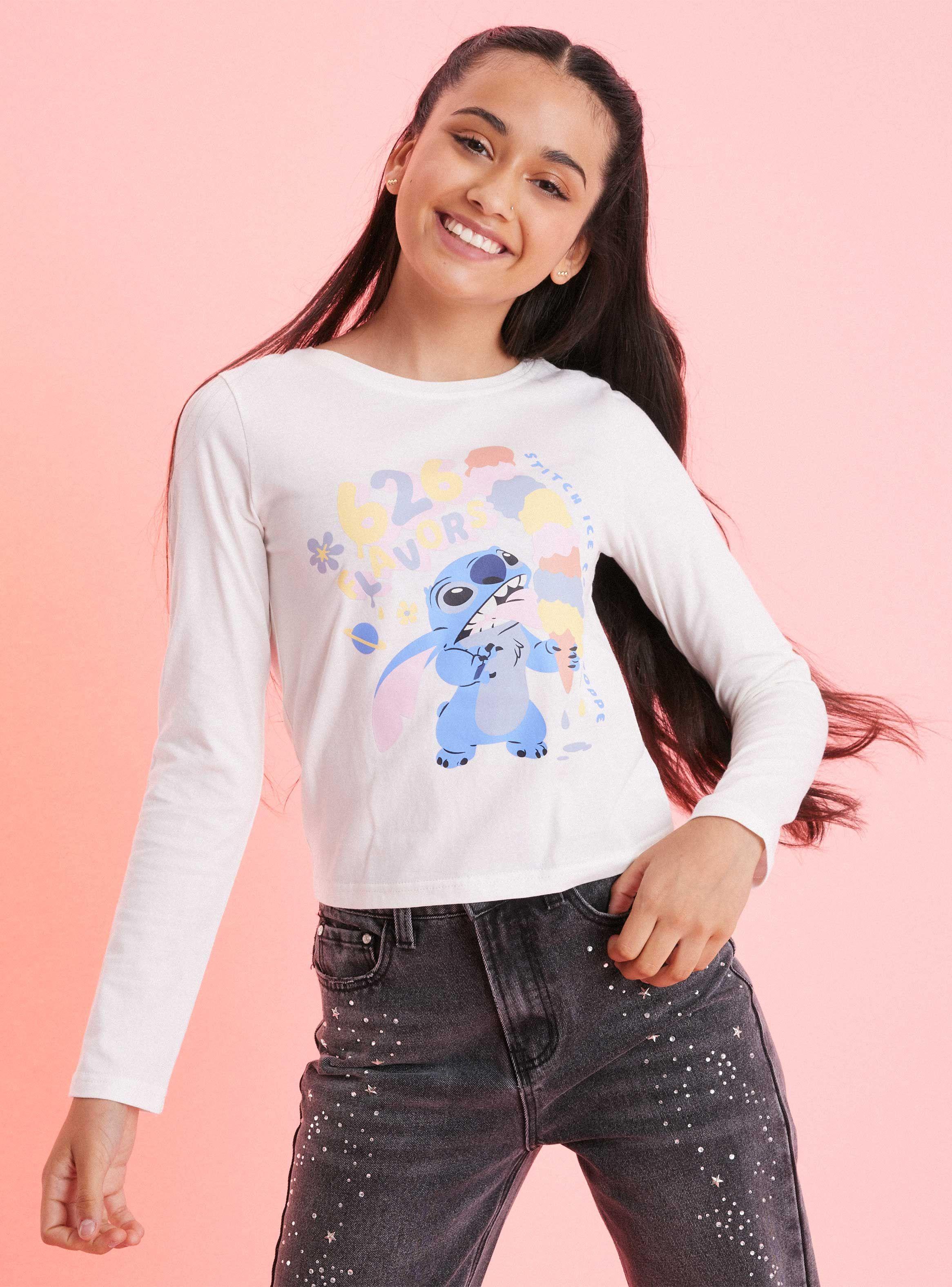 Polera Estampado Stitch-0