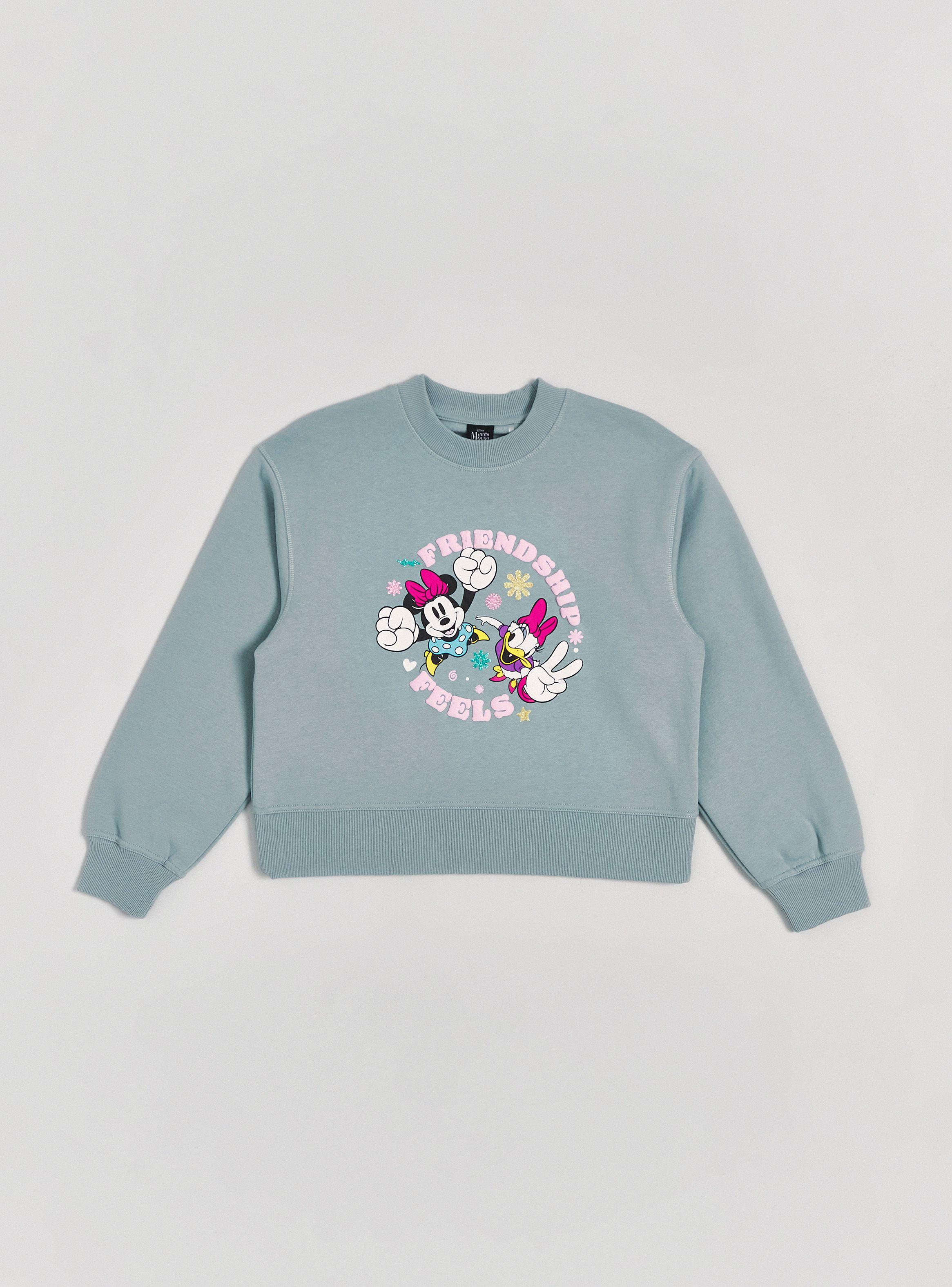 Polerón Crew Estampado Minnie Mouse-2