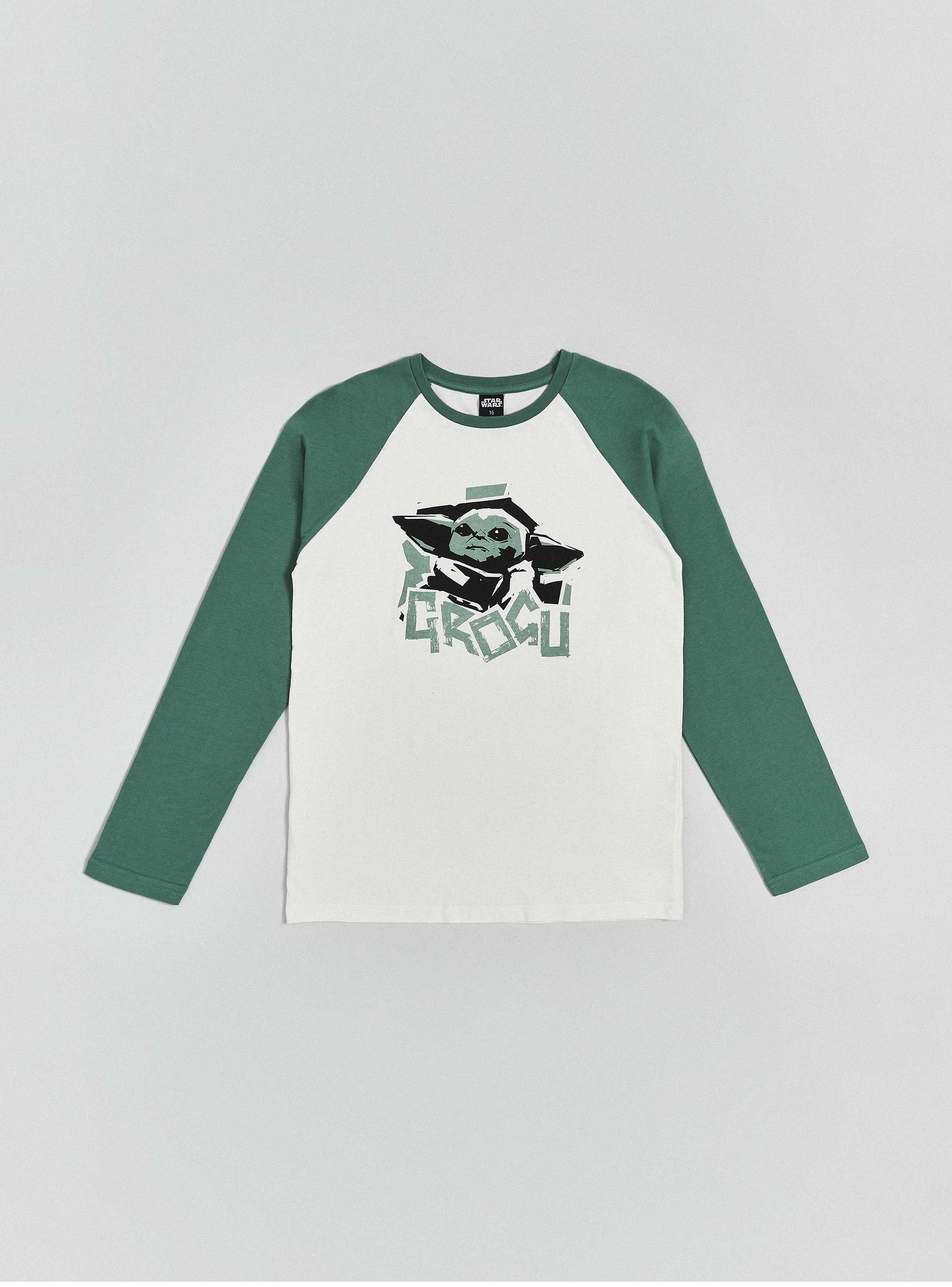 Polera Manga Raglan Colores Estampado Star Wars-2