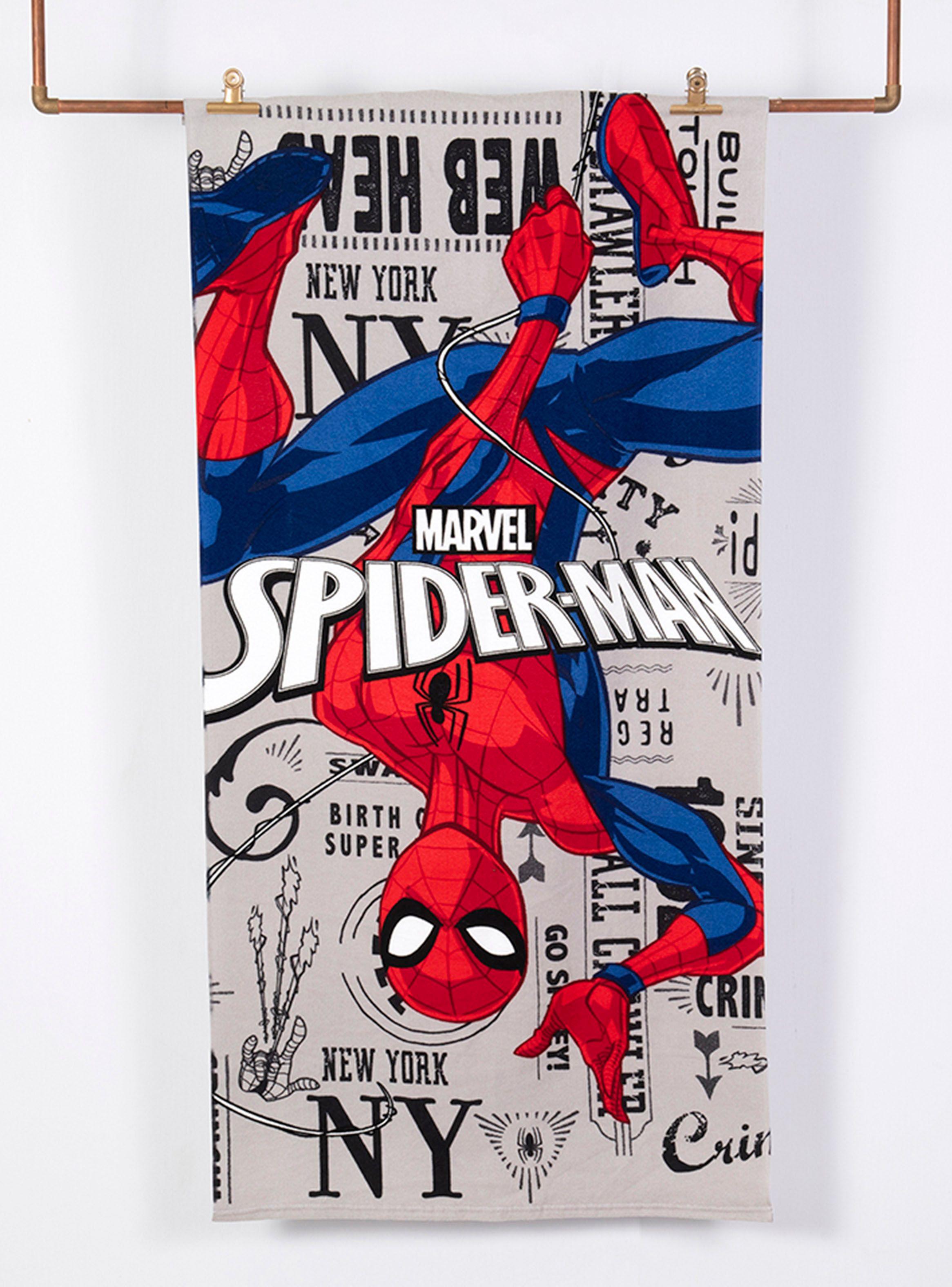 Toalla Playa con Bolso 70x140 cm Spider-0