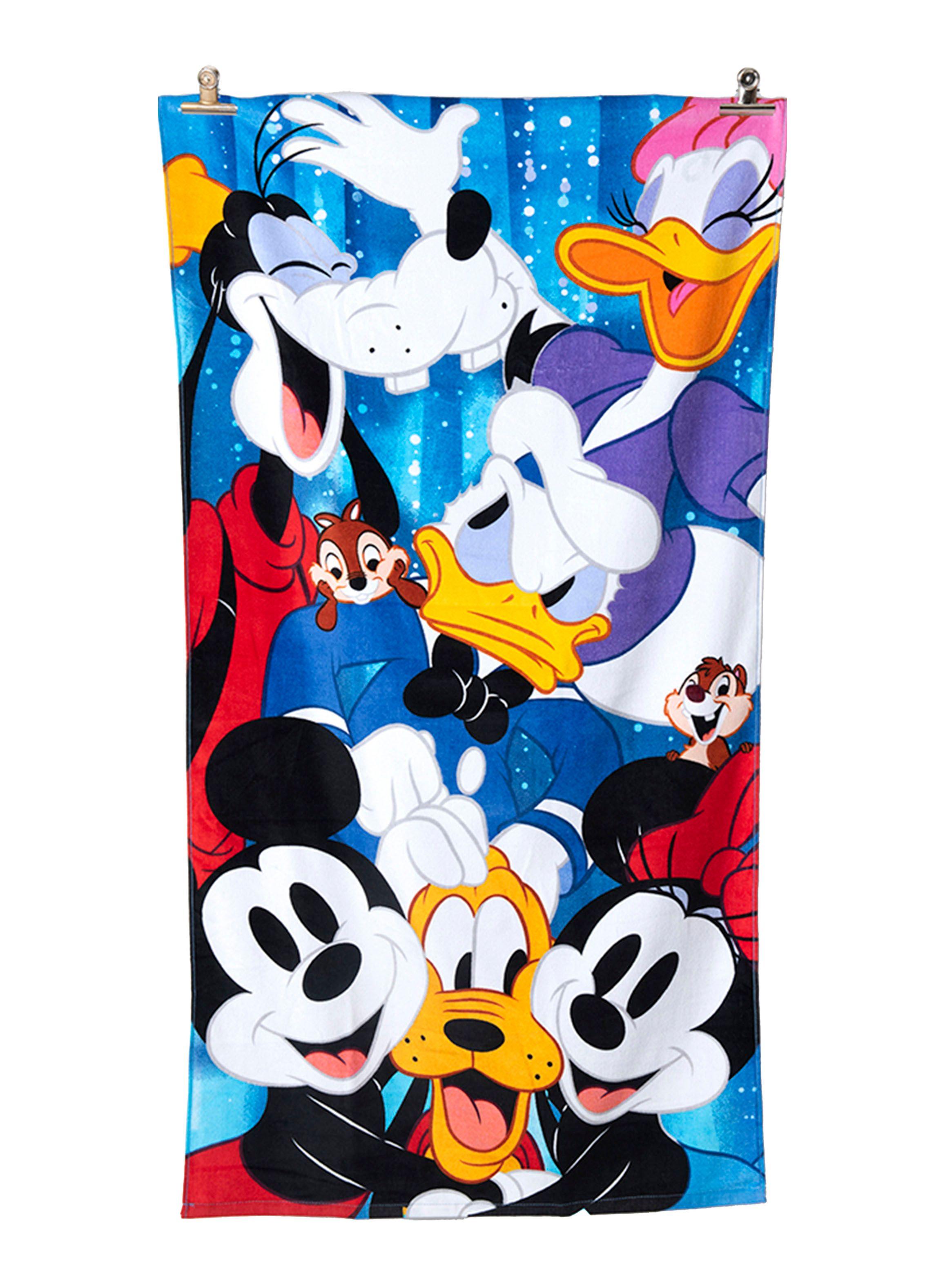 Toalla Playa con Bolso Amigos 70x140 cm-0