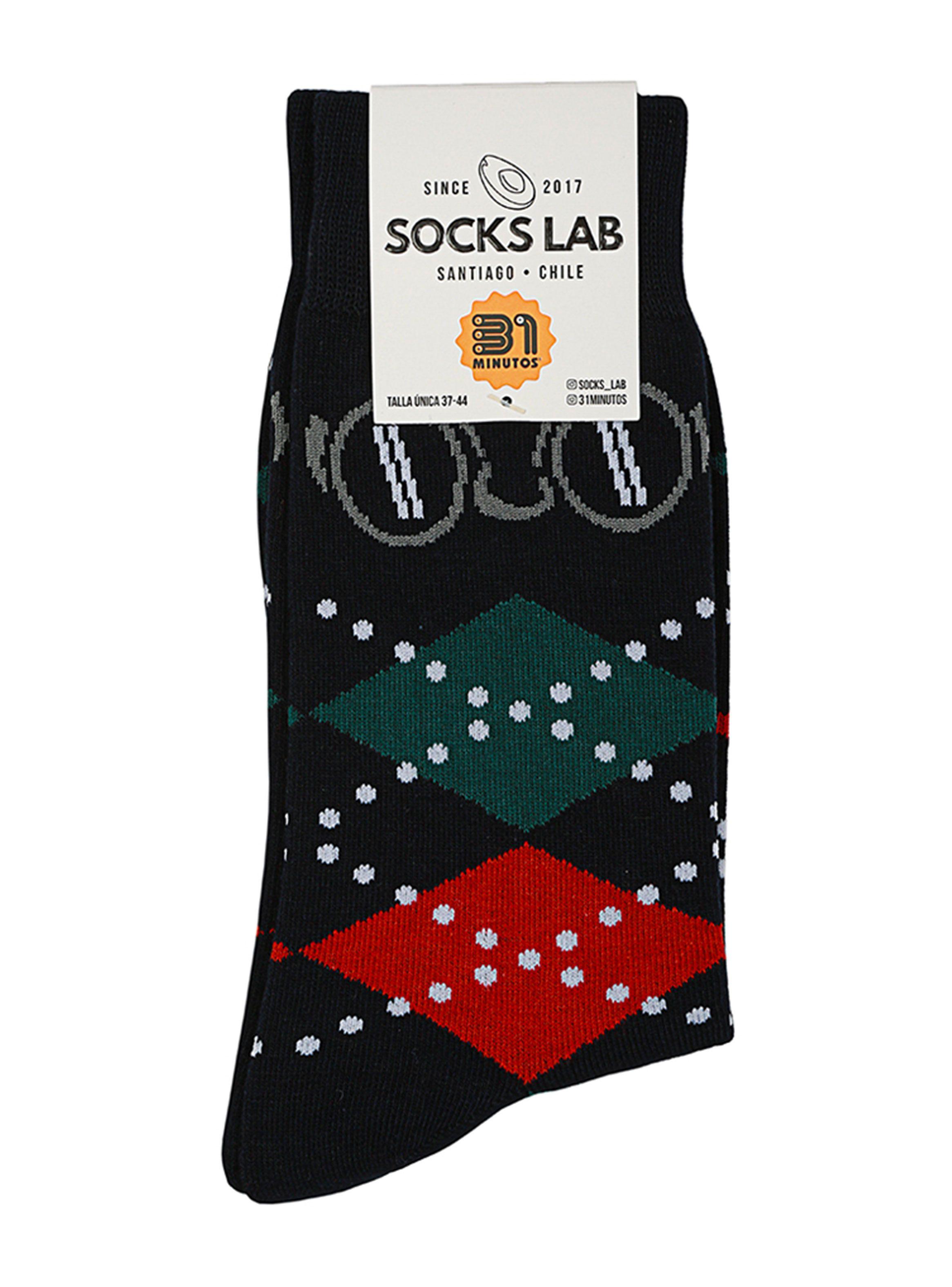 Calcetín con Rombos Man 31 Minutos Socks Lab-1
