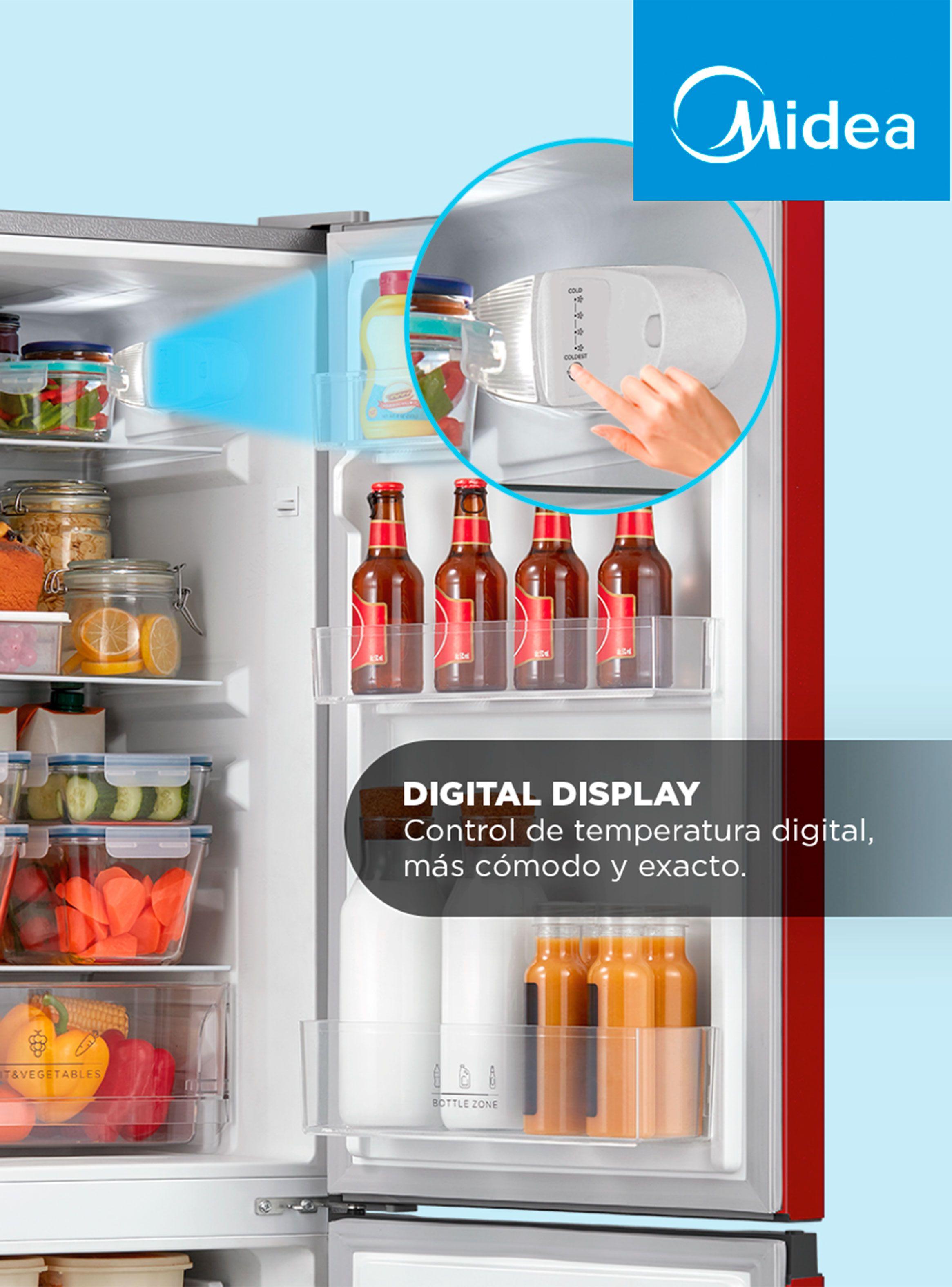 Refrigerador Bottom Freezer Frío Directo 169 Litros MDRB241FGE13-4