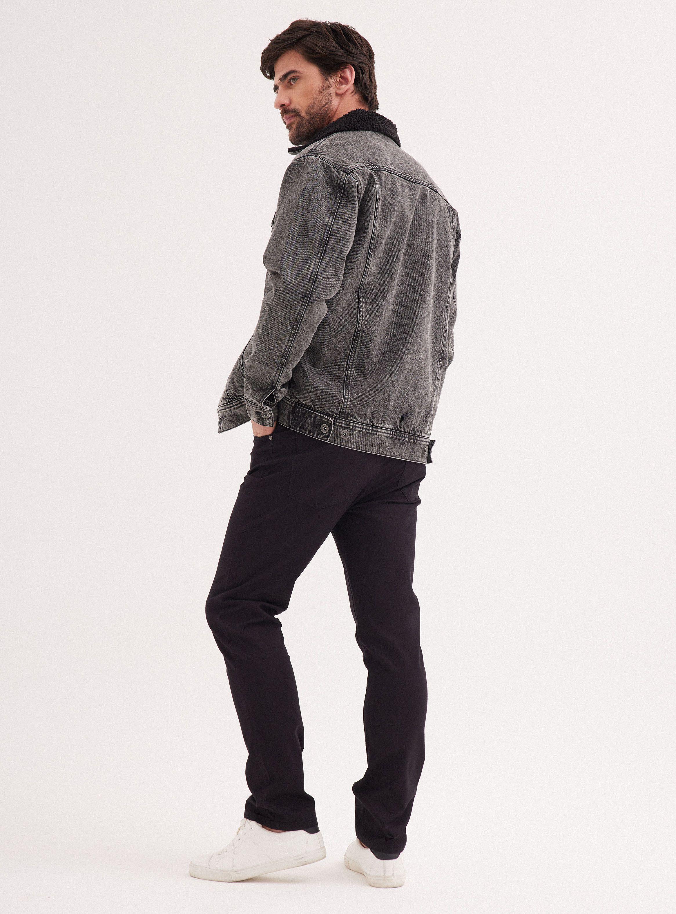 Chaqueta Estilo Aviadora Denim Chiporro-5