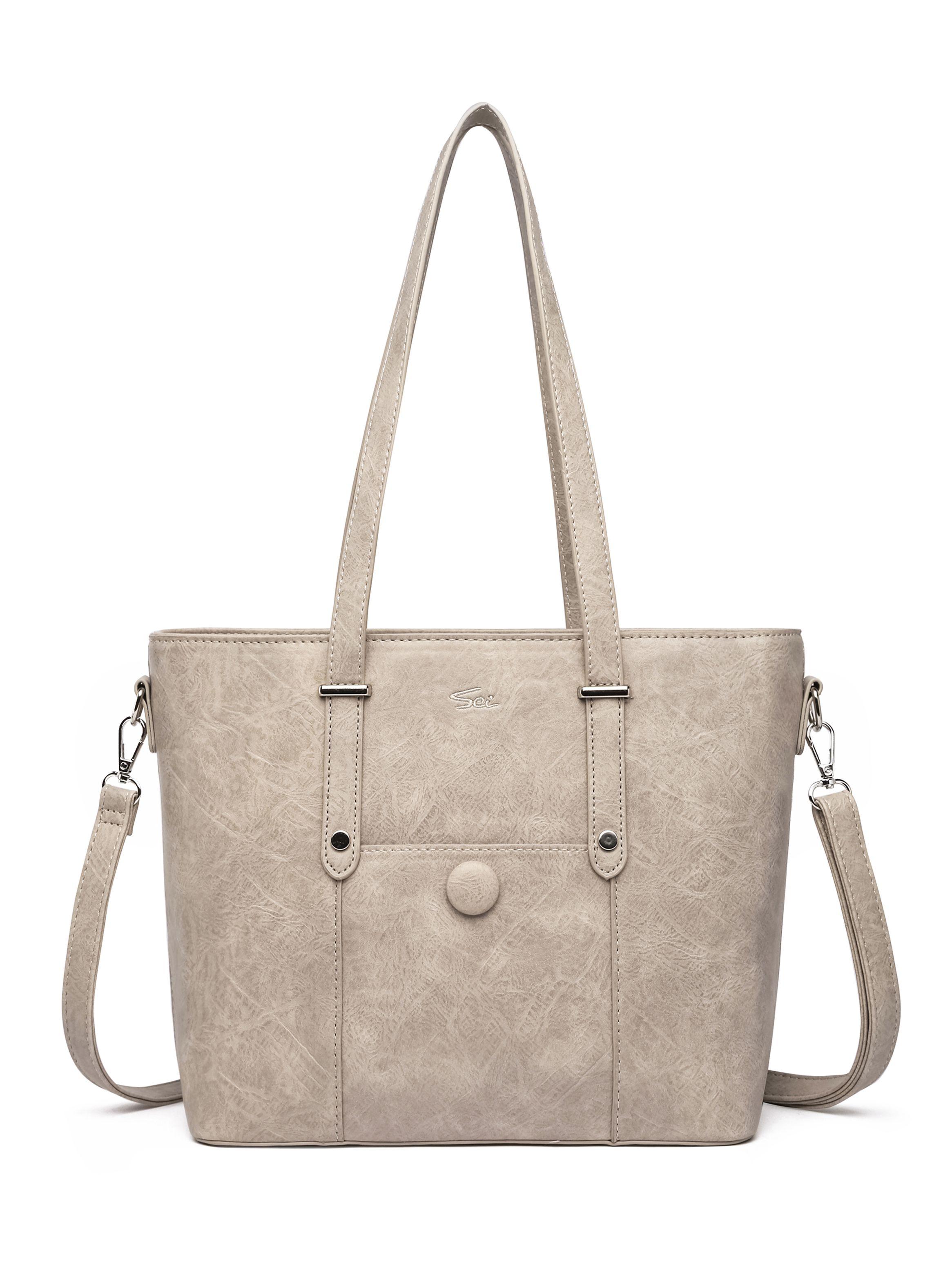 Cartera Sei Karina Taupe-0