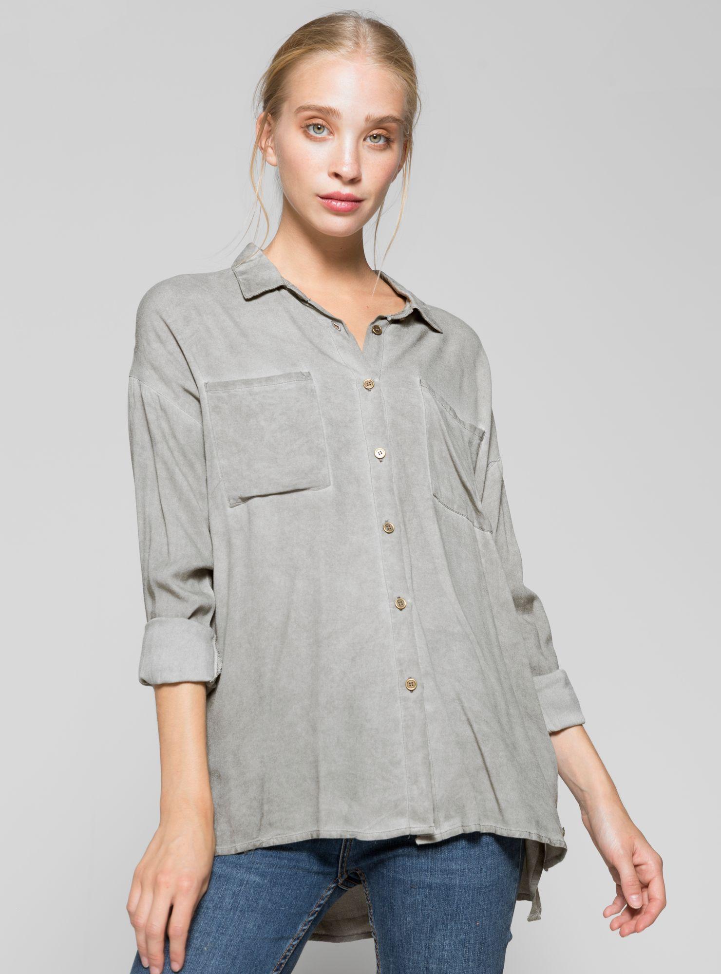 Blusa Manga Larga Básica Umbrale-0