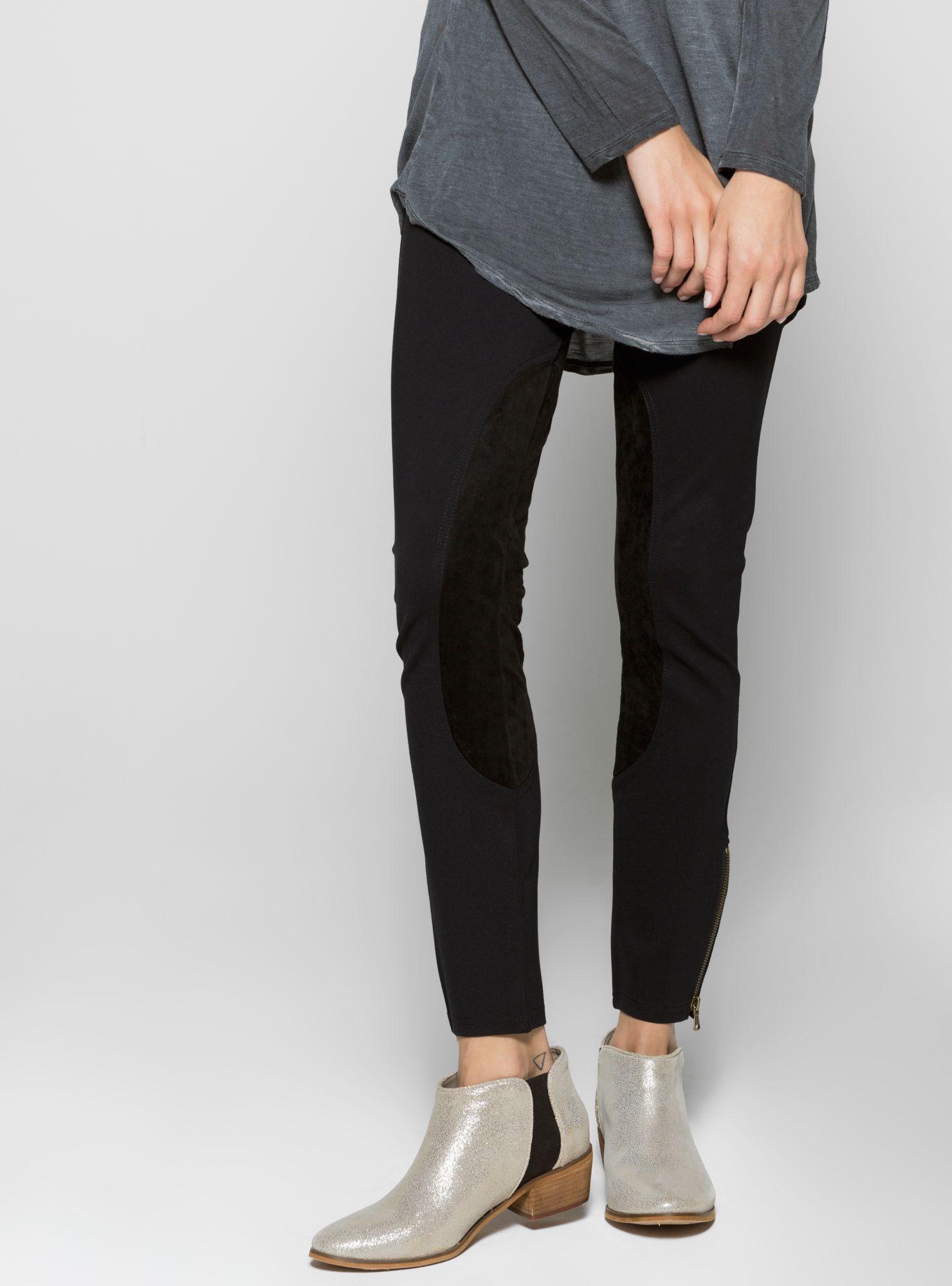 Pantalón Aplicación Gamuza Umbrale-1