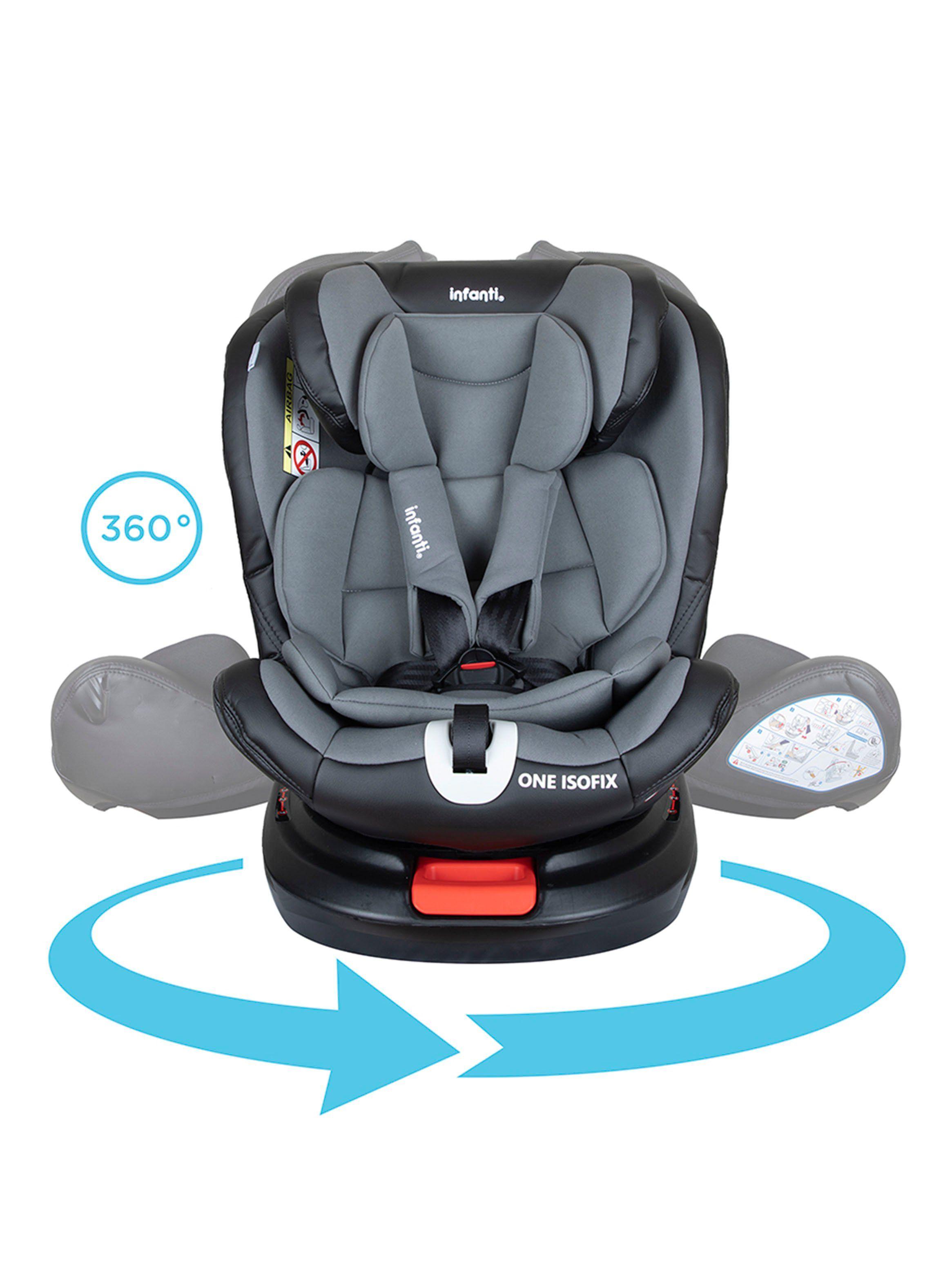 Silla de Auto Convertible One Isofix Grey-3