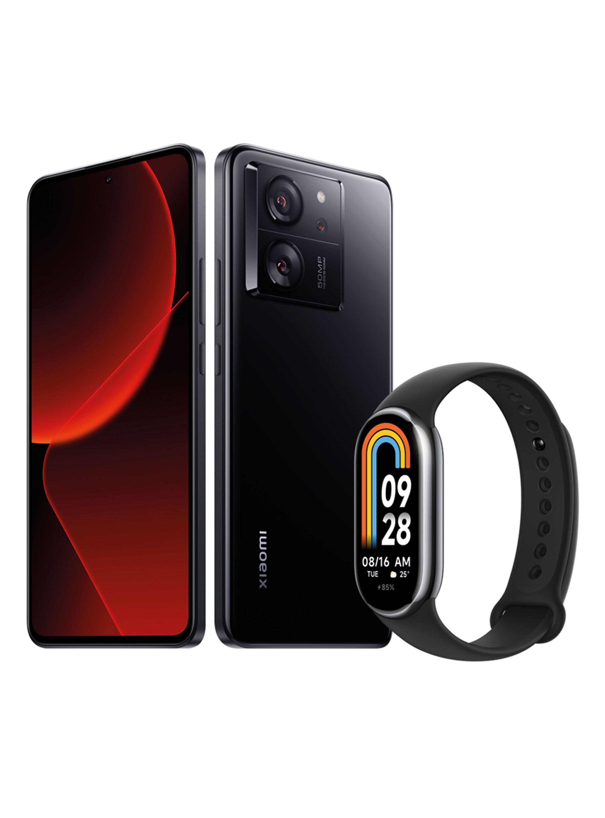 Smartphone Xiaomi 13T 256GB 6.67" Black + Smart Band 8-0