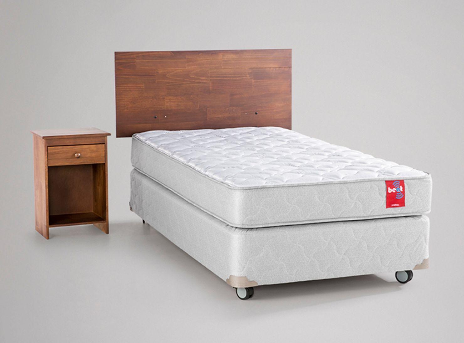 Box Americano Beat 1.5 Plazas Long + Set Muebles Tabor-0