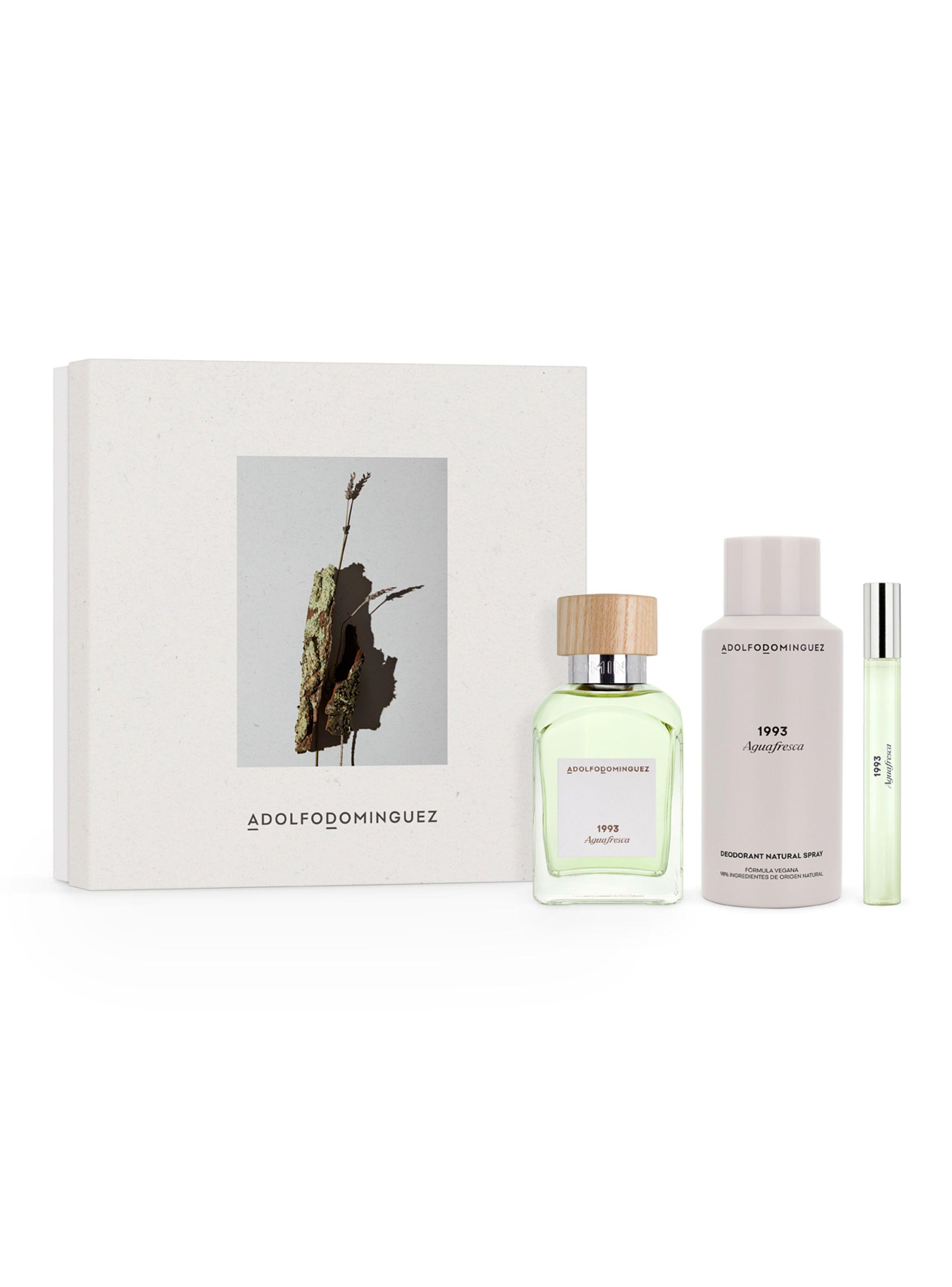 Set Perfume Agua Fresca 1993 EDT Hombre 120 ml + Desodorante 150 ml + Megaspritzer EDT 10 ml-1