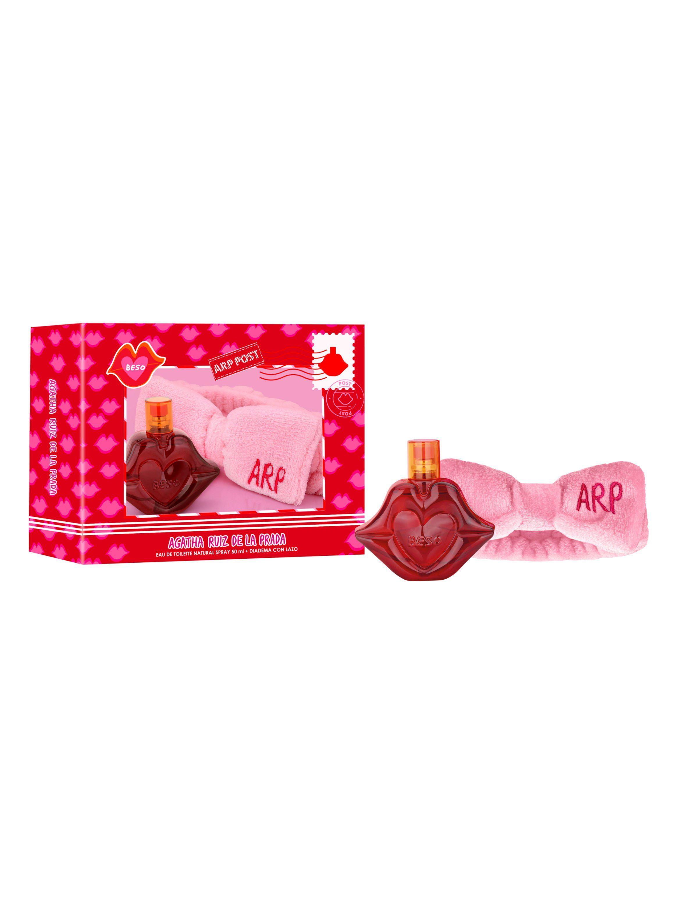 Set Perfume Beso EDT Mujer 50 ml + Cintillo Skincare-0