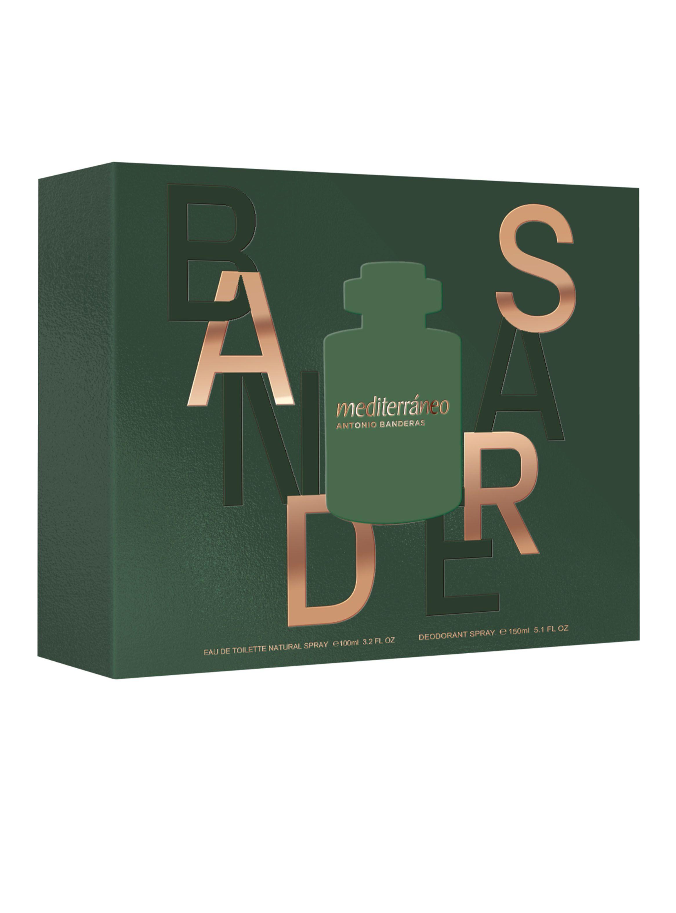 Set Perfume Regalo Mediterráneo EDT Hombre 100 ml + Desodorante 150 ml-1