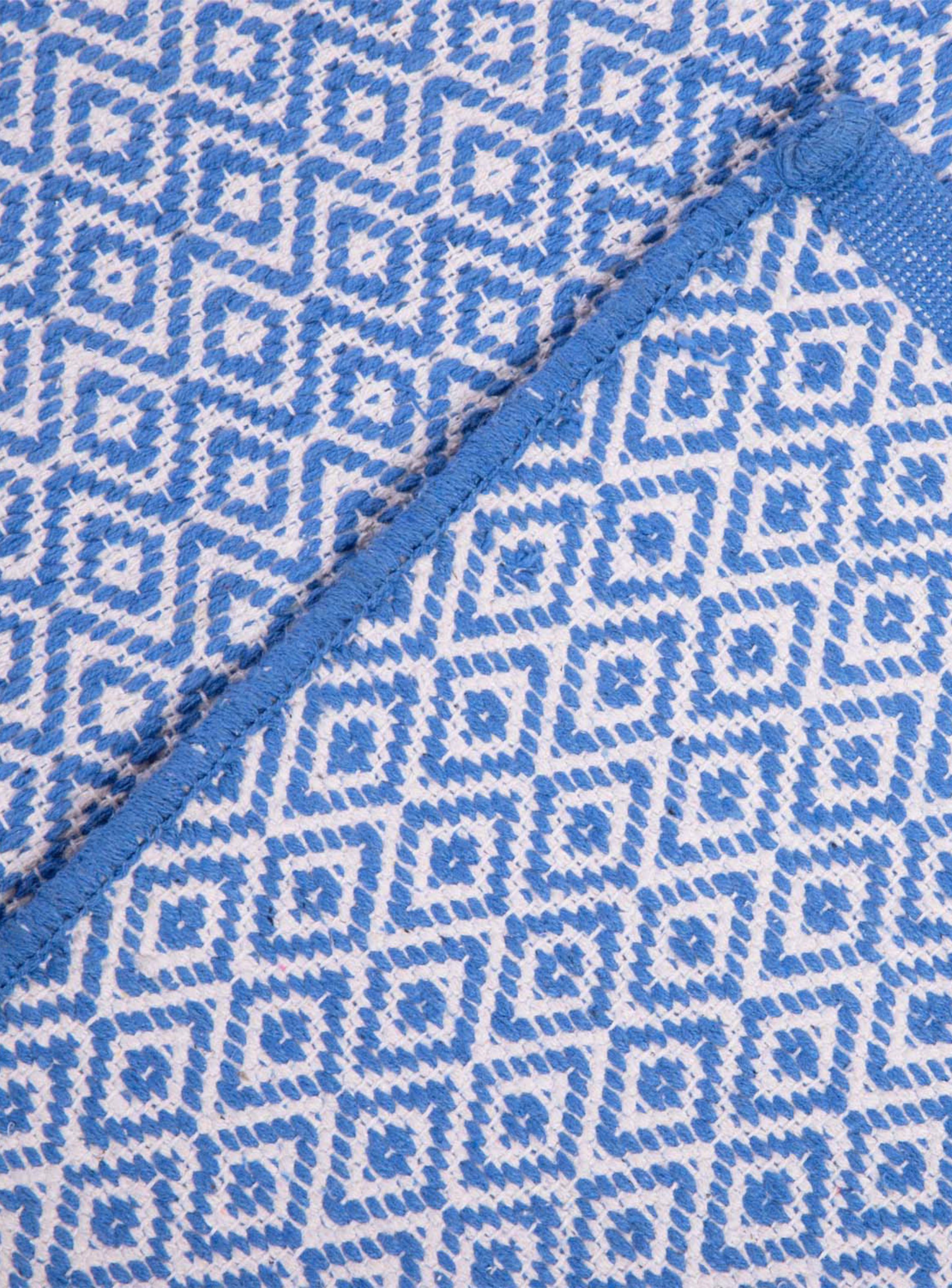 Bajada de Cama Cotton Design Azul 60x90 cm-2
