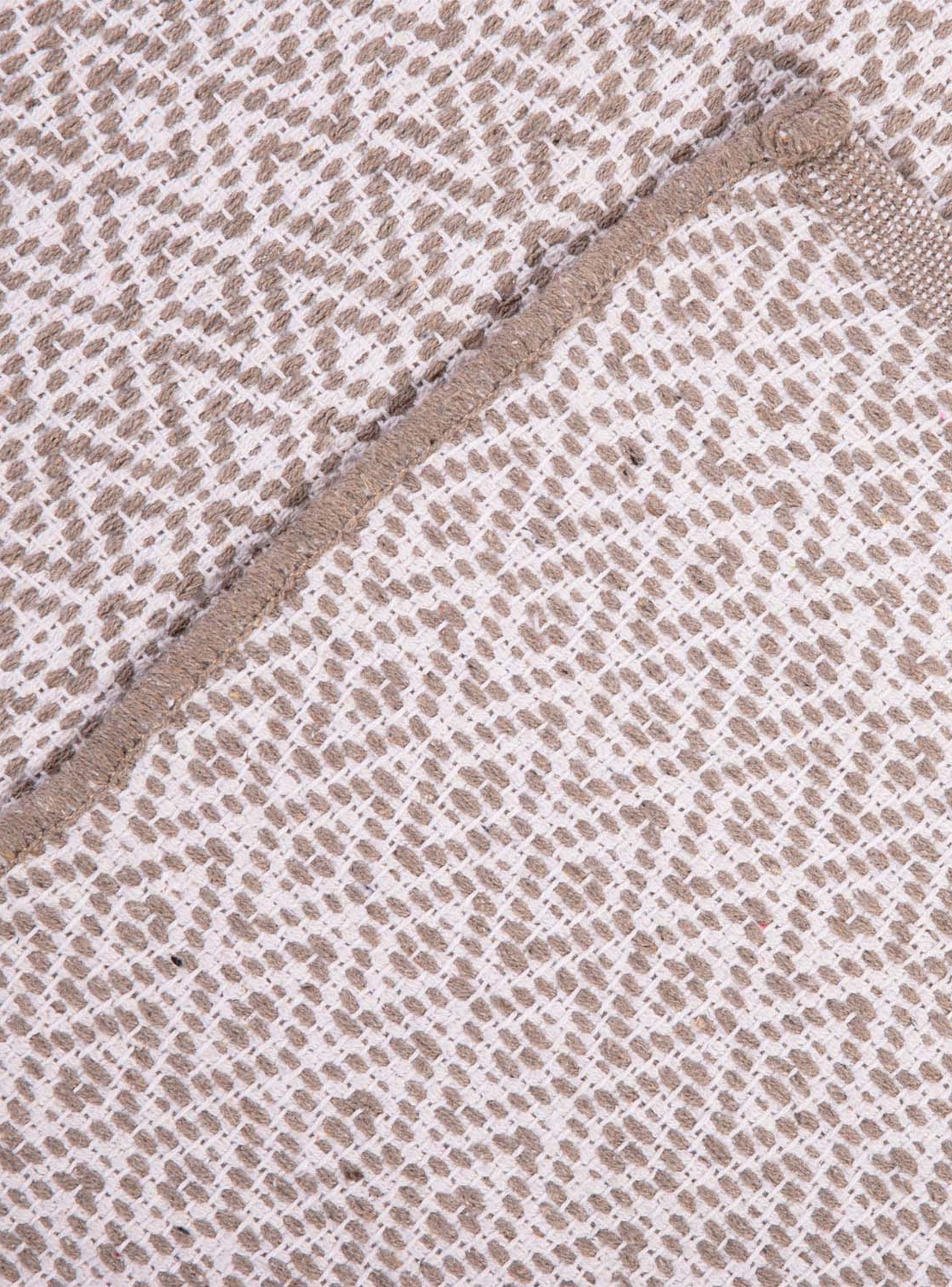 Bajada de Cama Cotton Design Beige 60x90 cm-2