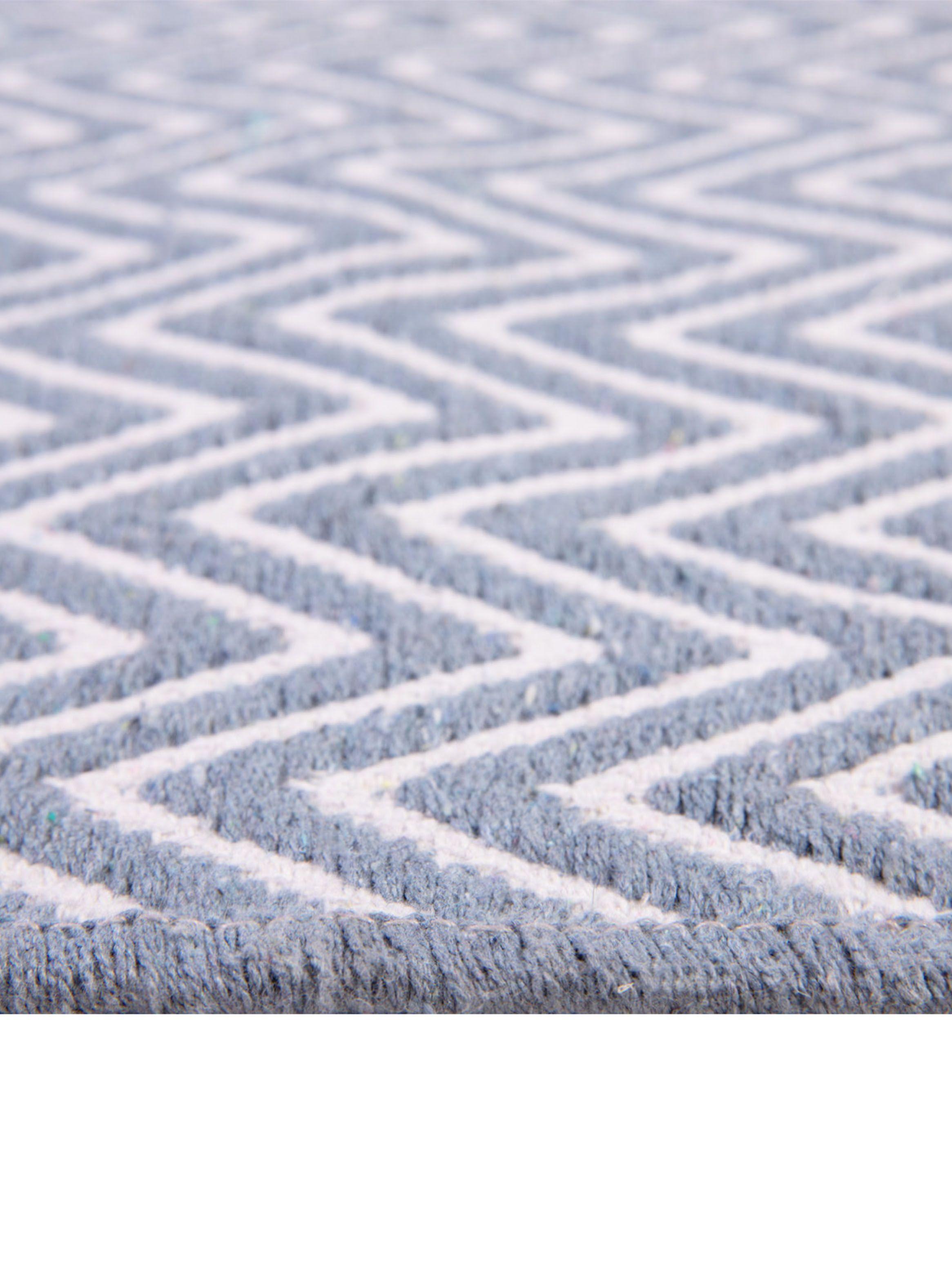 Alfombra Cotton Design 120x170 cm Gris-1