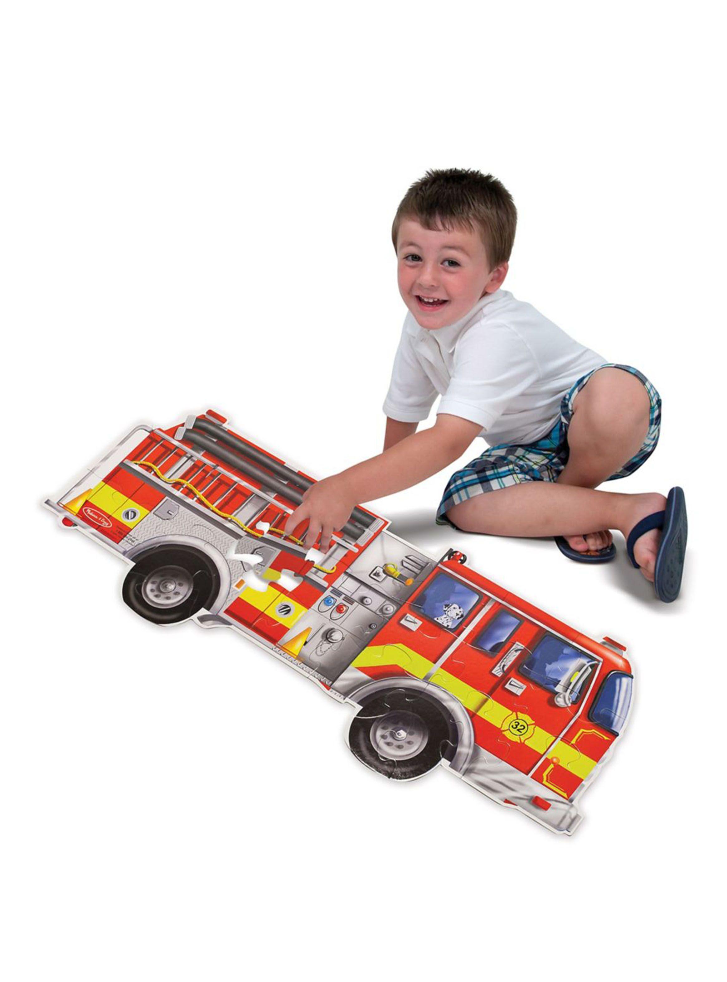 Melissa & Doug Puzzle Camión de bomberos 24 piezas Caramba-2