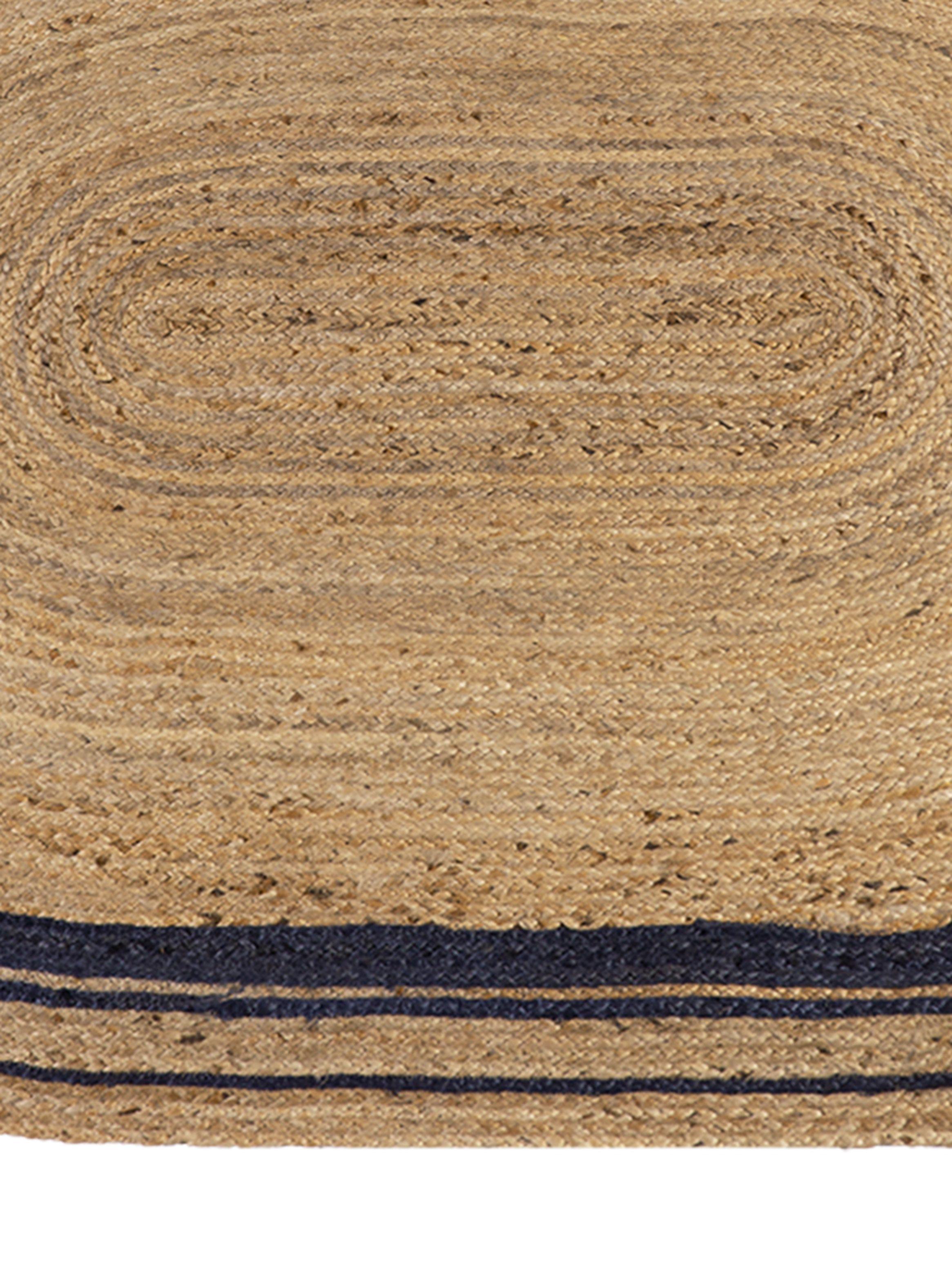 Alfombra Braided Yute 150x210 cm-1
