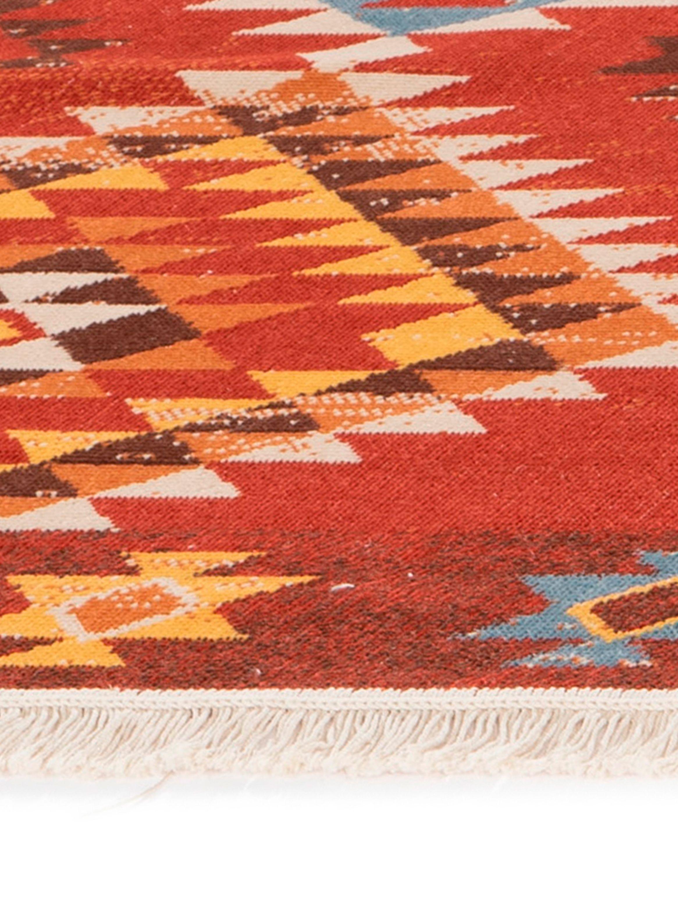 Alfombra Nigeria 160x230 cm Rojo-1