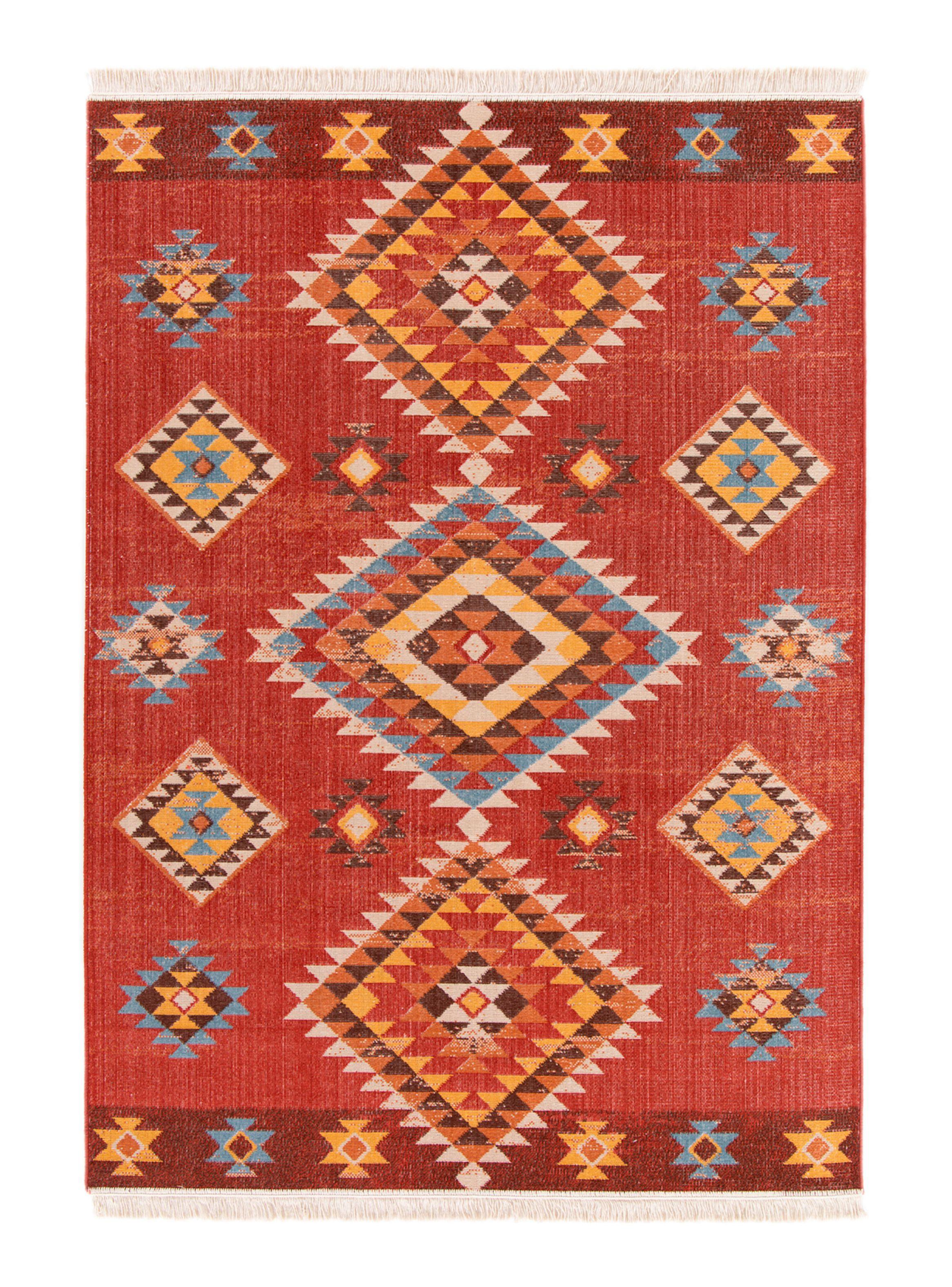 Alfombra Nigeria 200x290 cm Rojo-0