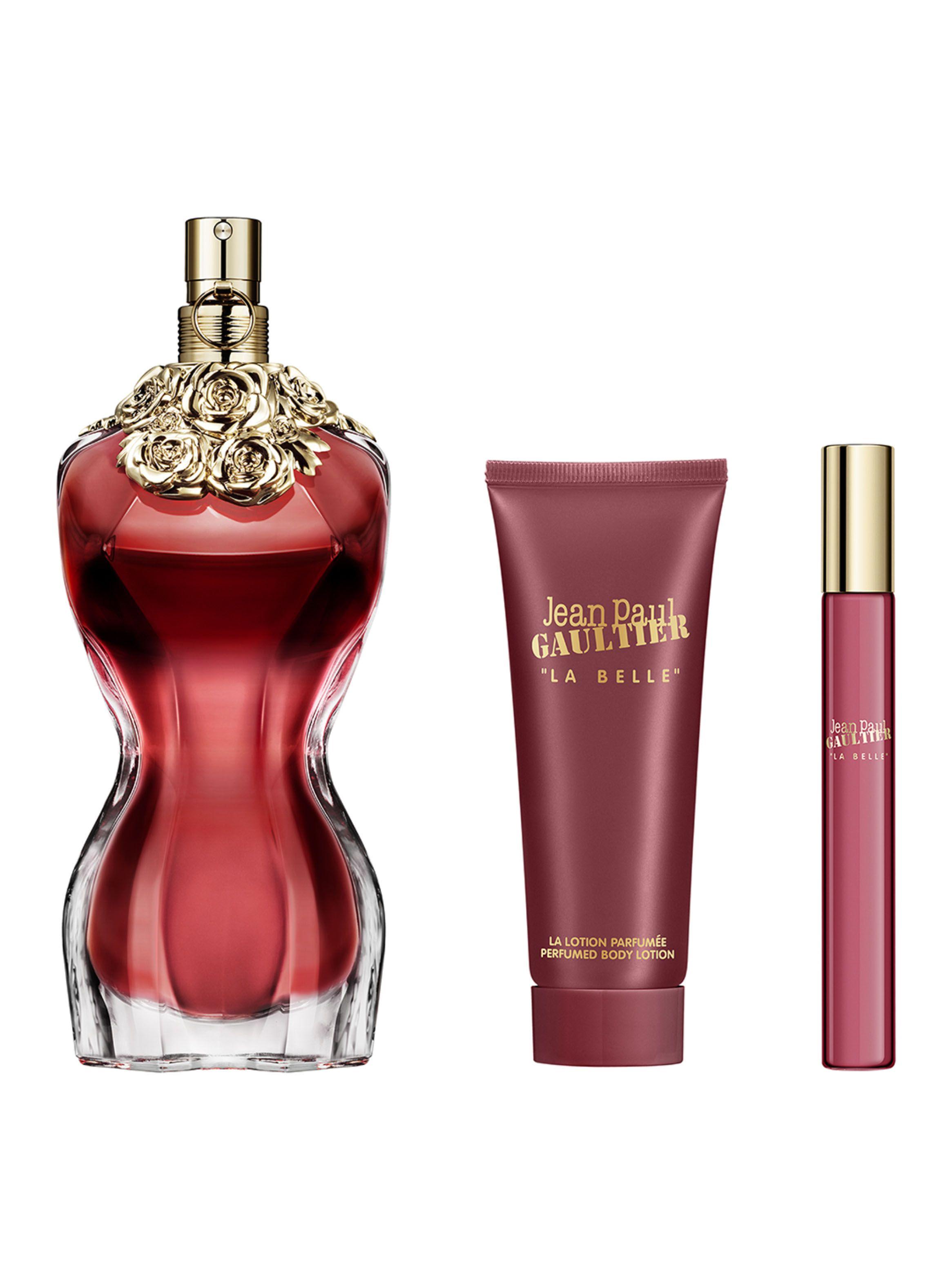 Set Perfume La Belle EDP Mujer 100 ml + Body Lotion 75 ml + Megaspritzer-0