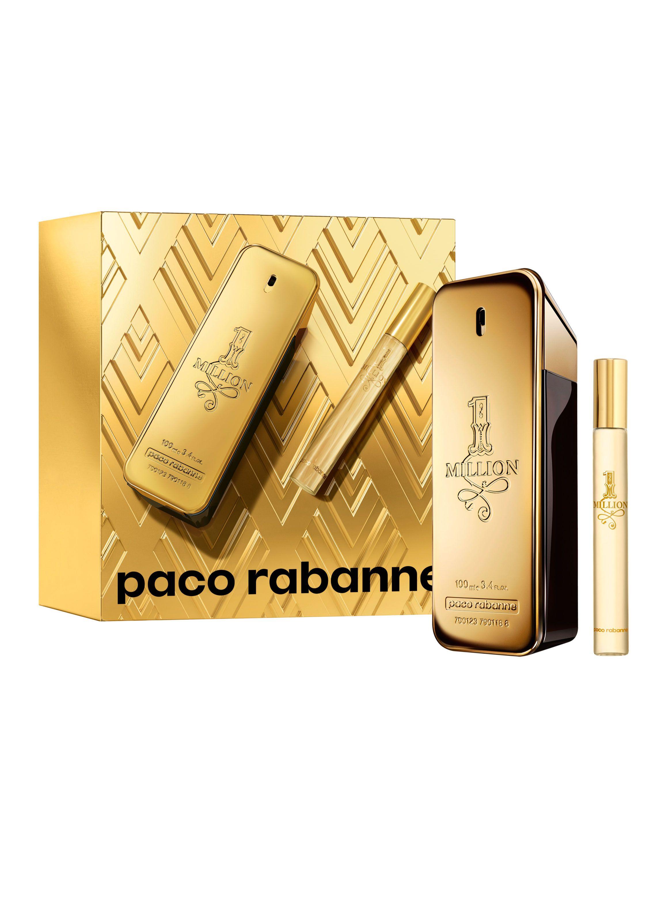 Set Perfume Paco Rabanne 1 Million EDT Hombre 100 ml + Megaspritzer 10 ml-1