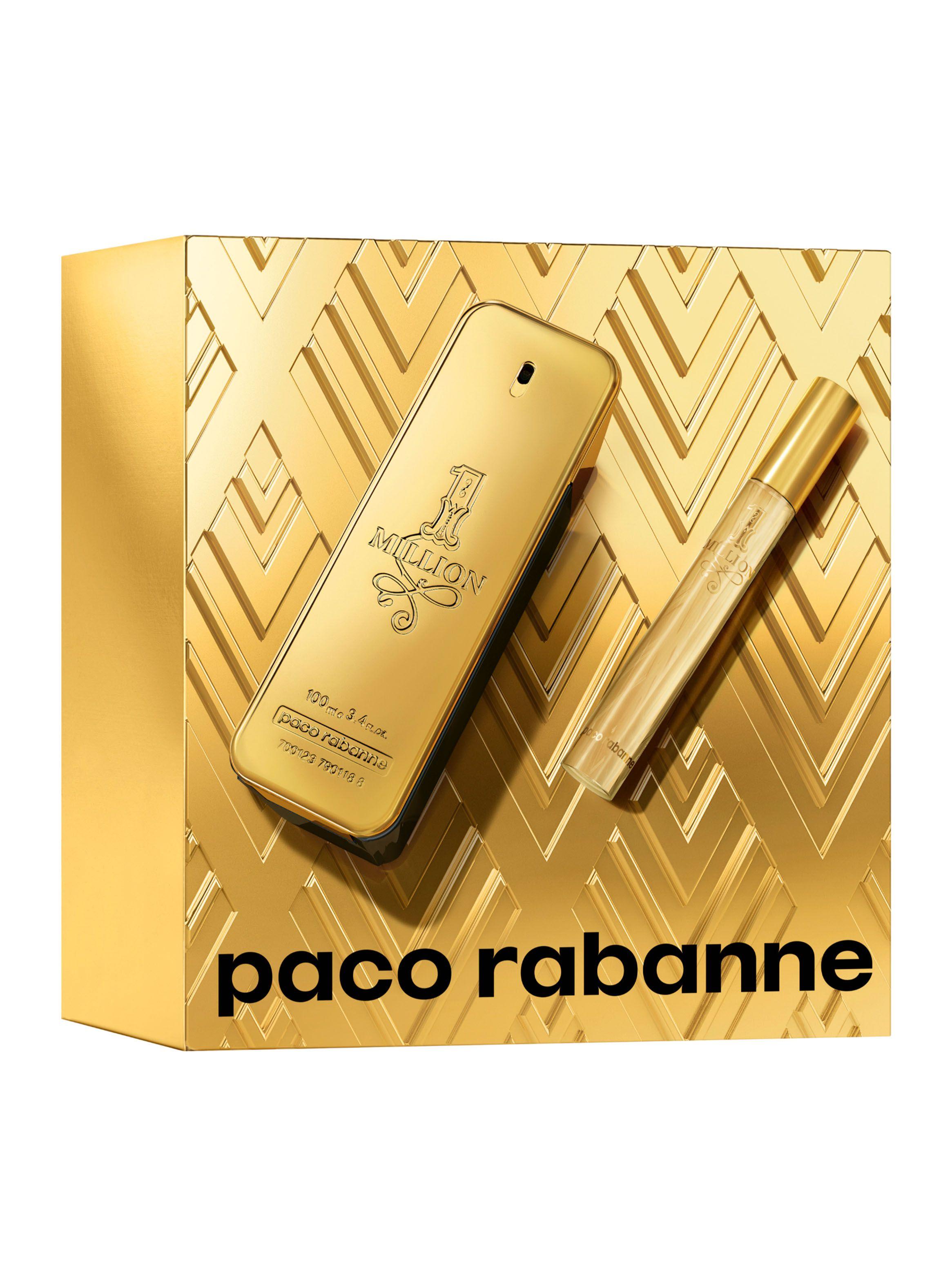 Set Perfume Paco Rabanne 1 Million EDT Hombre 100 ml + Megaspritzer 10 ml-2