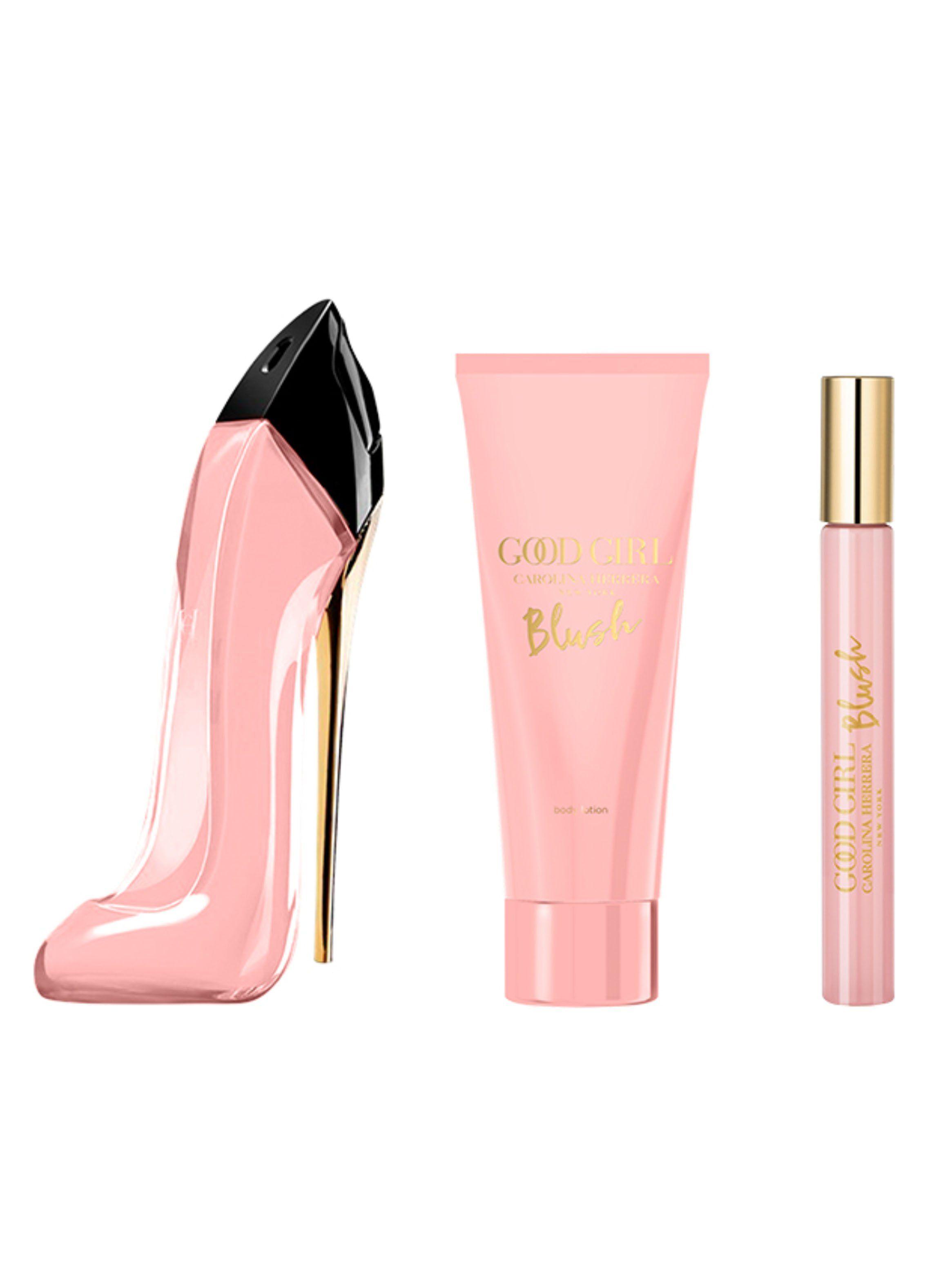 Set Perfume Carolina Herrera Good Girl Blush EDP Mujer 80 ml+ Body Lotion 100 ml + Megaspritzer-0