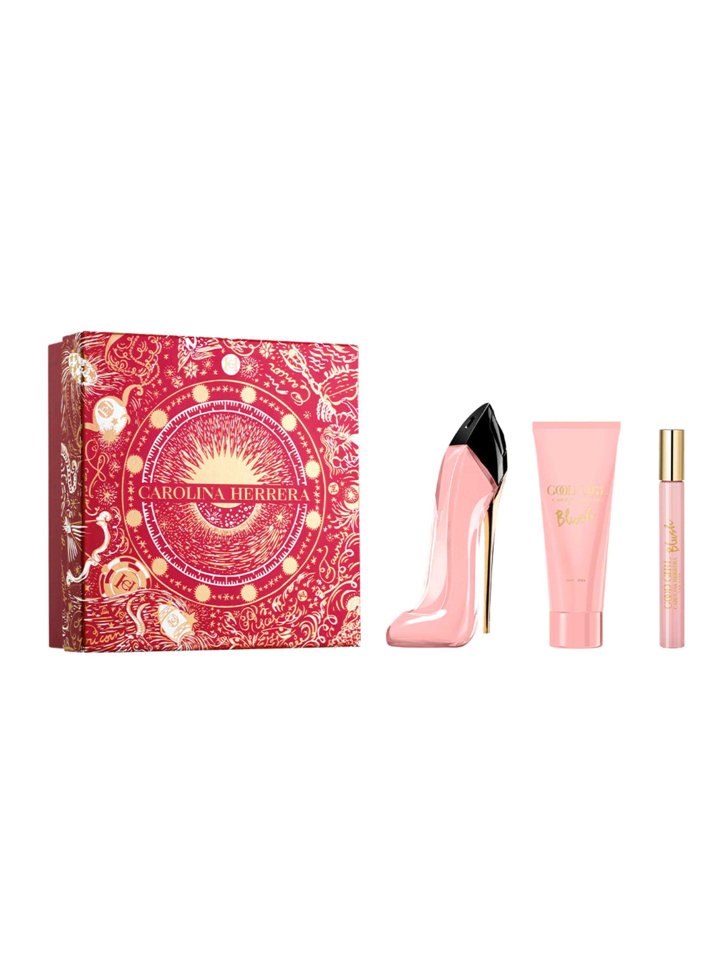 Set Perfume Carolina Herrera Good Girl Blush EDP Mujer 80 ml+ Body Lotion 100 ml + Megaspritzer-1