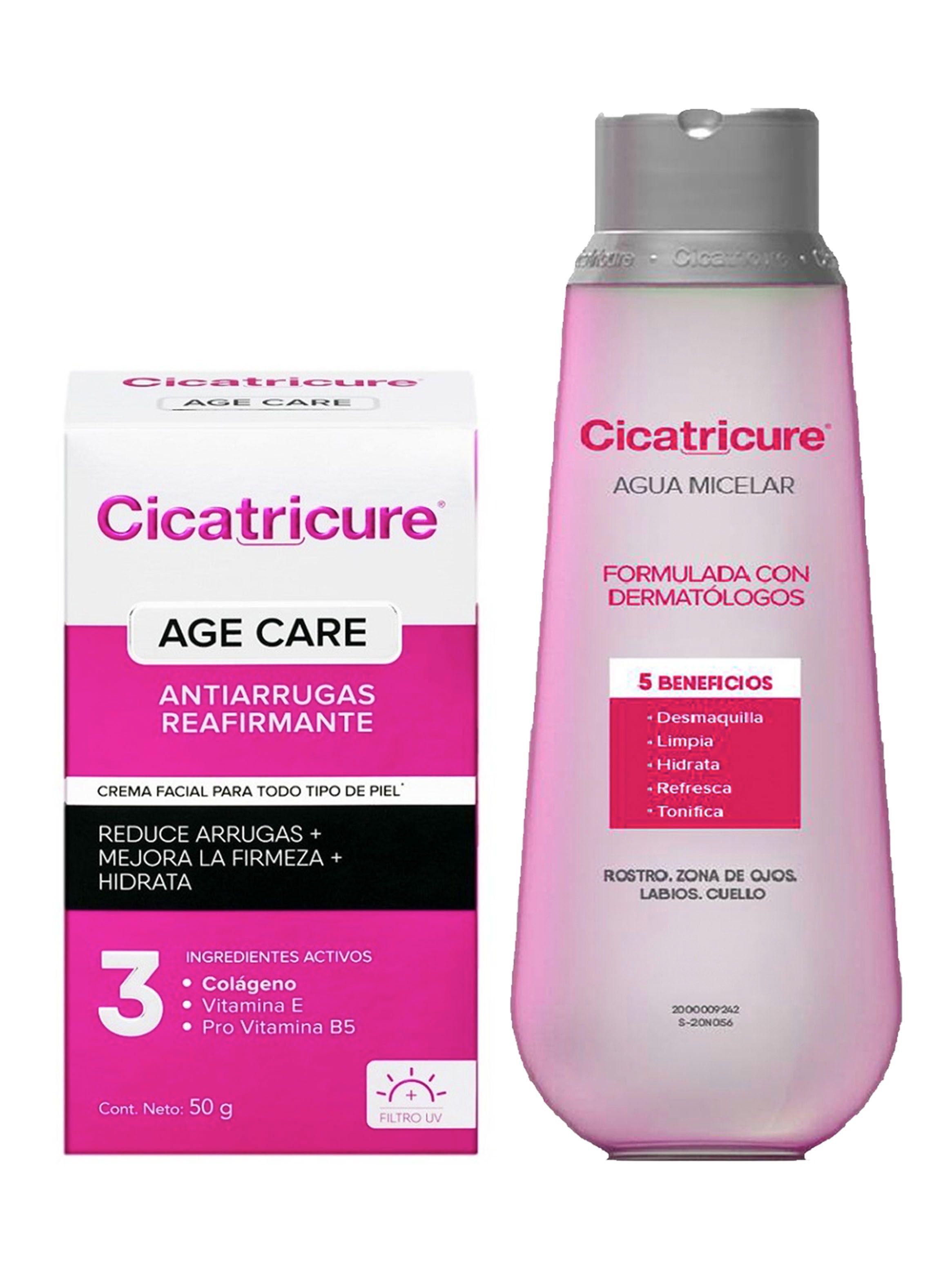 Set Age Care Antiarrugas Reafirmante + Agua Micelar Cicatricure-0