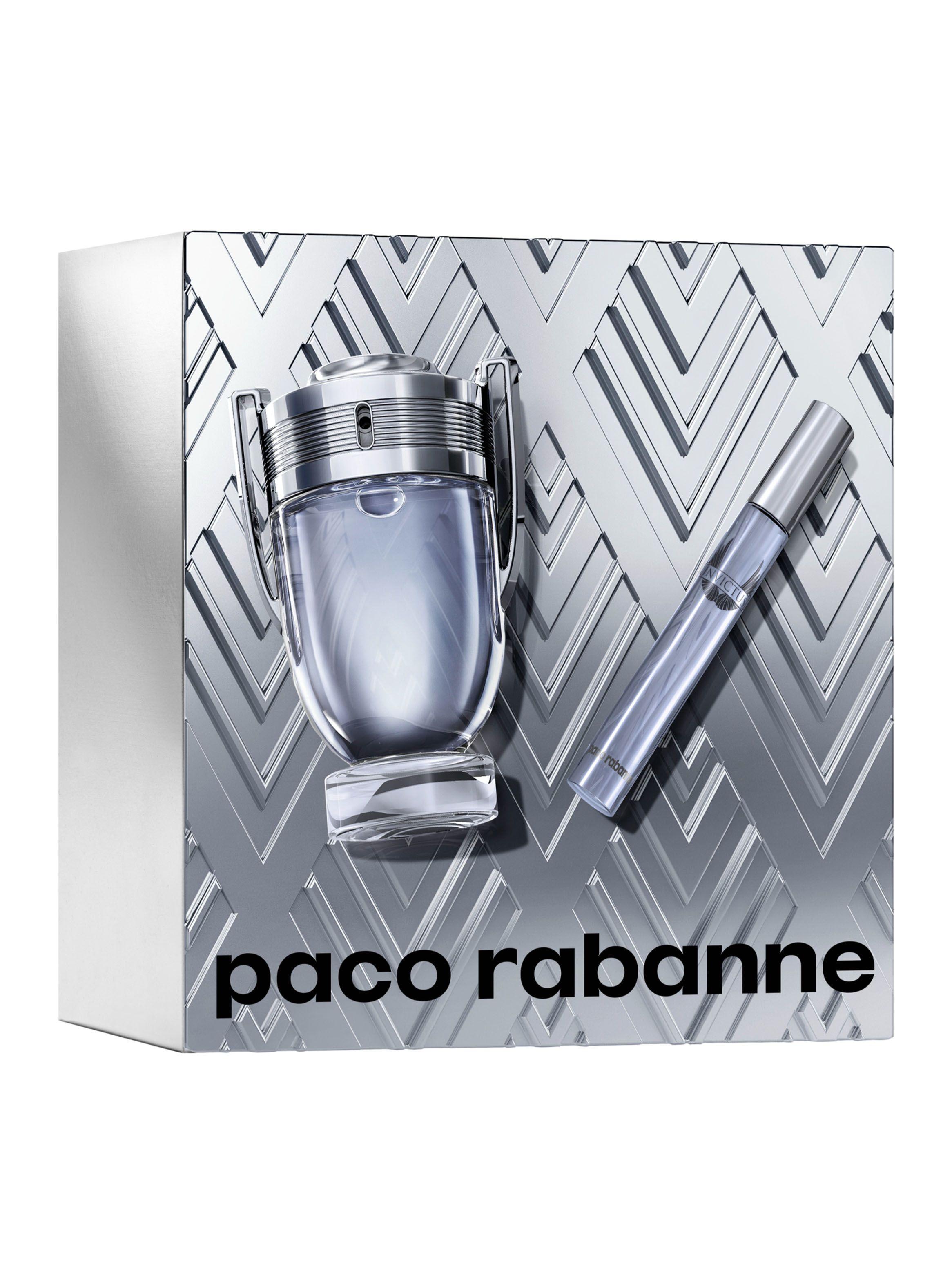 Set Perfume Paco Rabanne Invictus EDT Hombre 100 ml + Megaspritzer 10 ml-3
