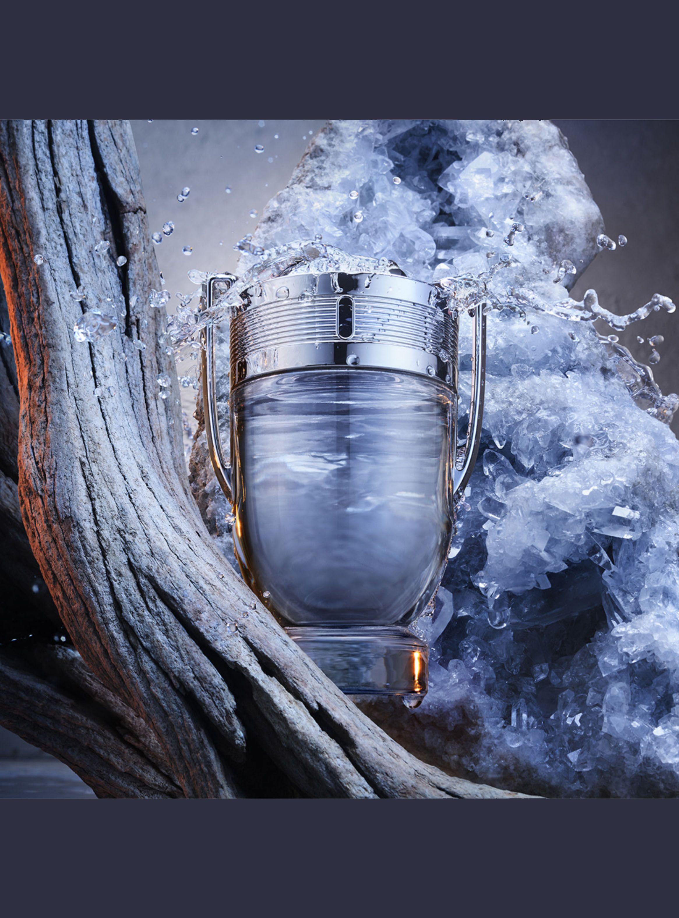 Set Perfume Invictus EDT Hombre 50 ml + Shower Gel 100 ml + Megaspritzer 10 ml Rabanne-5